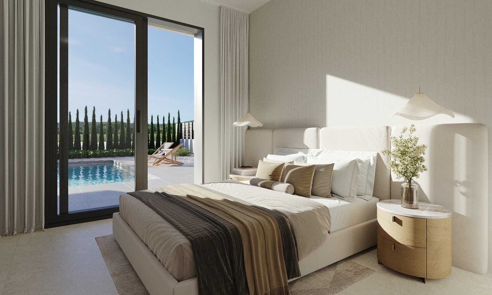 <p>Villa provided with 3 Bedrooms and 2 Bathrooms, private swimming pool and parking space on own plot. </p><p>Designed to provide an exceptional l...