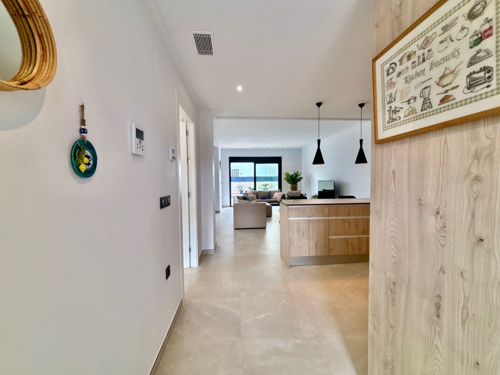   This Modern, East and West Facing, Two Bedroom Detached Villa in Benijofar is located within a highly sought-after area on the Costa Blanca South...