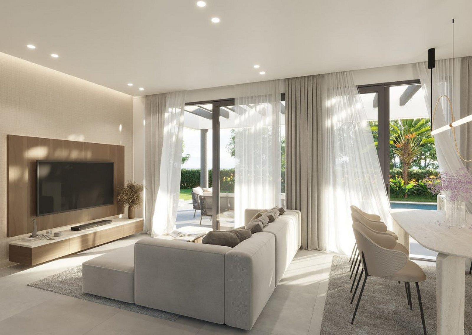 <p>Villa provided with 4 Bedrooms and 4 Bathrooms, private swimming pool and parking space on own plot. </p>