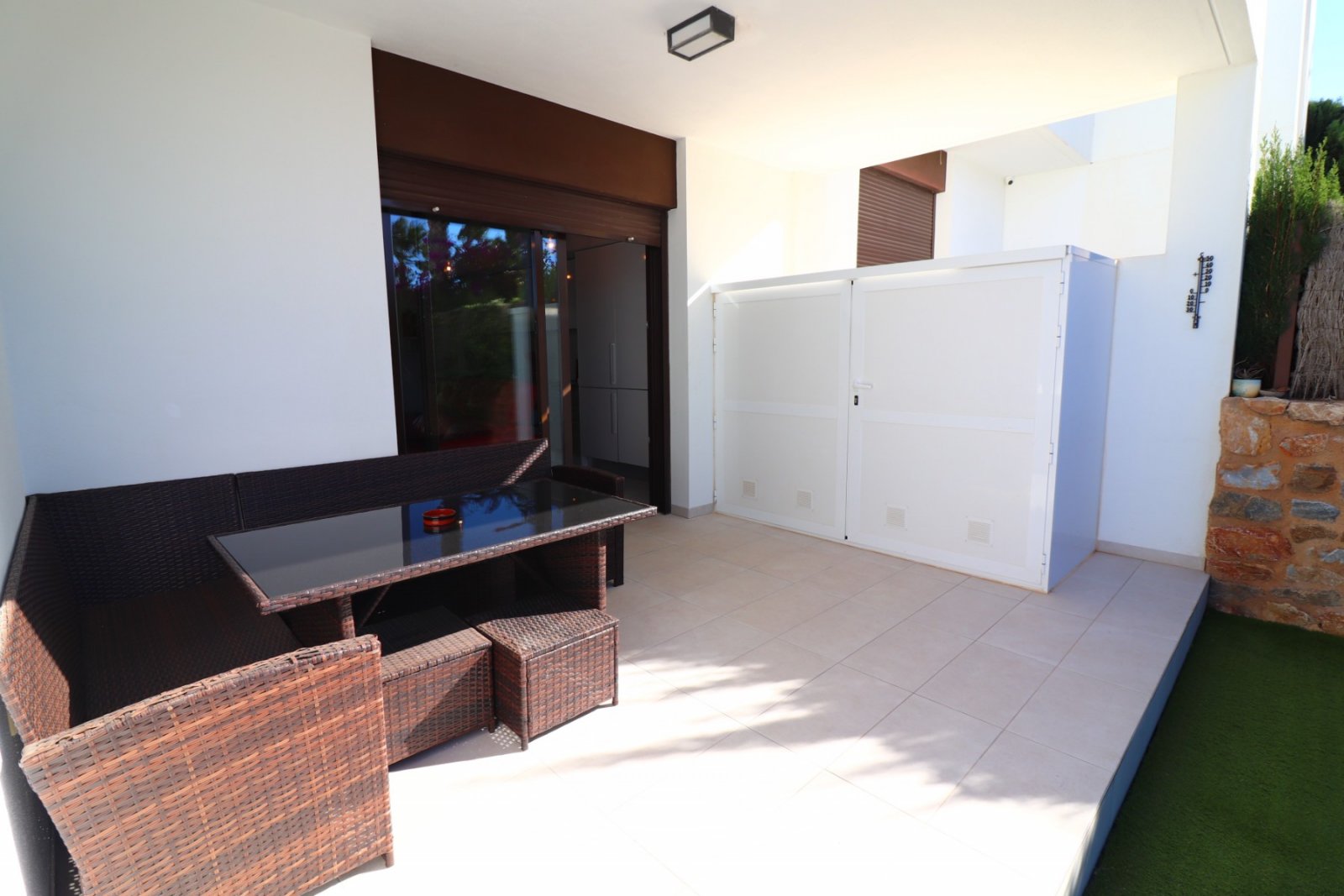   This West Facing, Two Bedroom, Ground Floor Apartment in La Finca 5* Hotel, Spa &amp; Golf Resort is located within one of the most prestigious a...