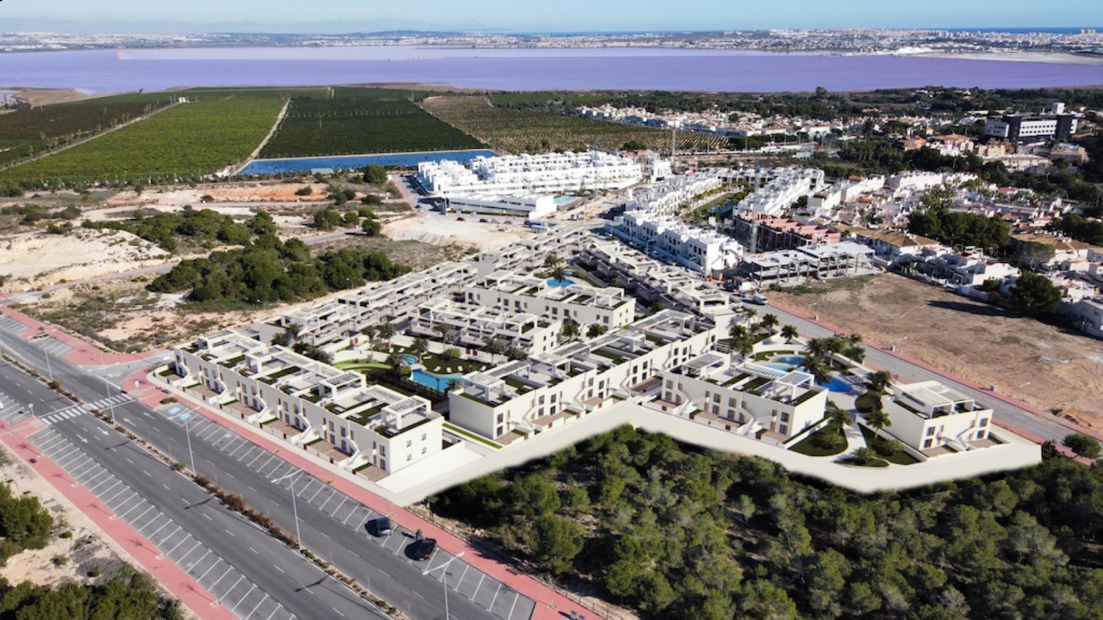 <p>Apartment with garden provided with 2 Bedrooms and 2 Bathrooms, communal swimming pool and optional underground parking space. </p><p>Modern apa...