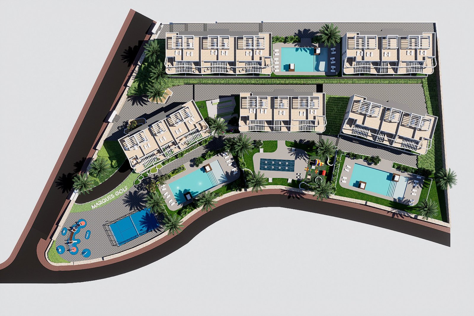 <p>Apartment with terrace provided with 2 Bedrooms and 2 Bathrooms, communal swimming pool and optional underground parking space. </p><p>Discover ...