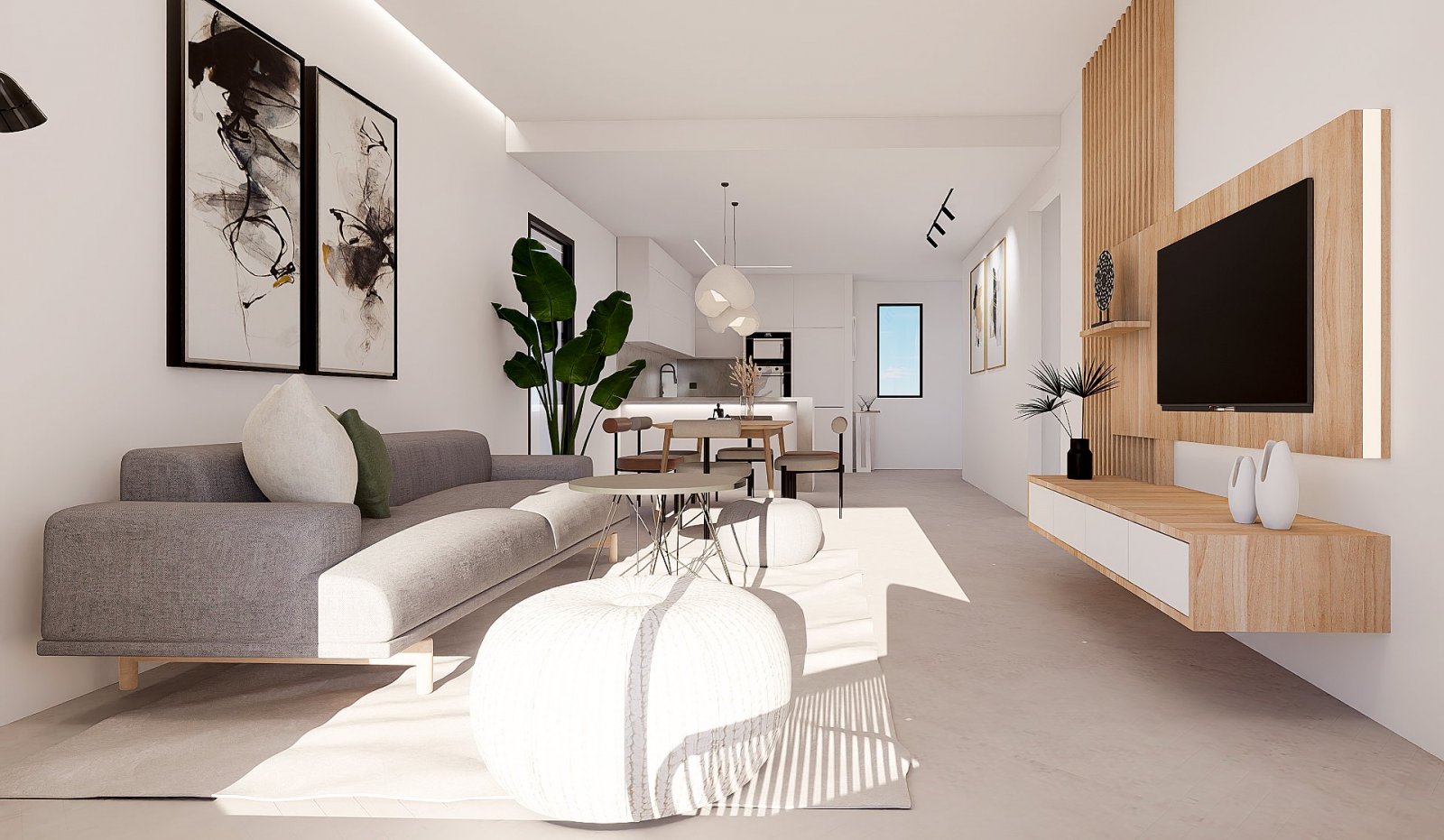 <p>Apartment with terrace provided with 2 Bedrooms and 2 Bathrooms, communal swimming pool and optional underground parking space. </p><p>Discover ...