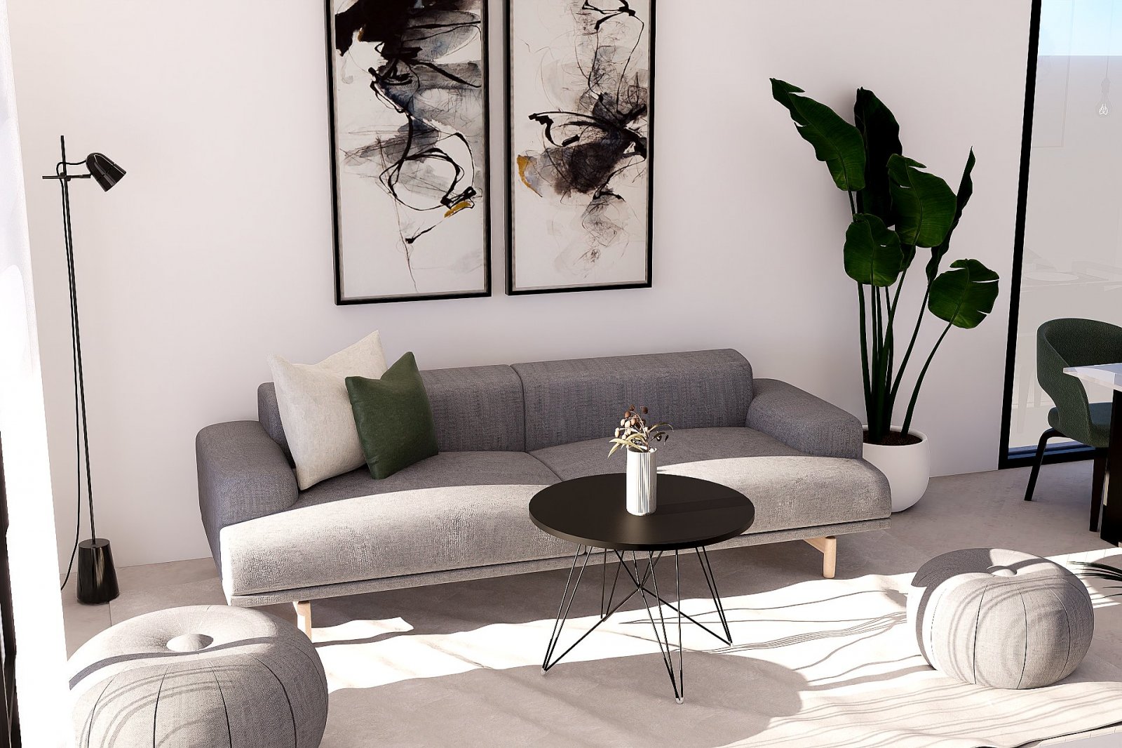 <p>Apartment with terrace provided with 2 Bedrooms and 2 Bathrooms, communal swimming pool and optional underground parking space. </p><p>Discover ...