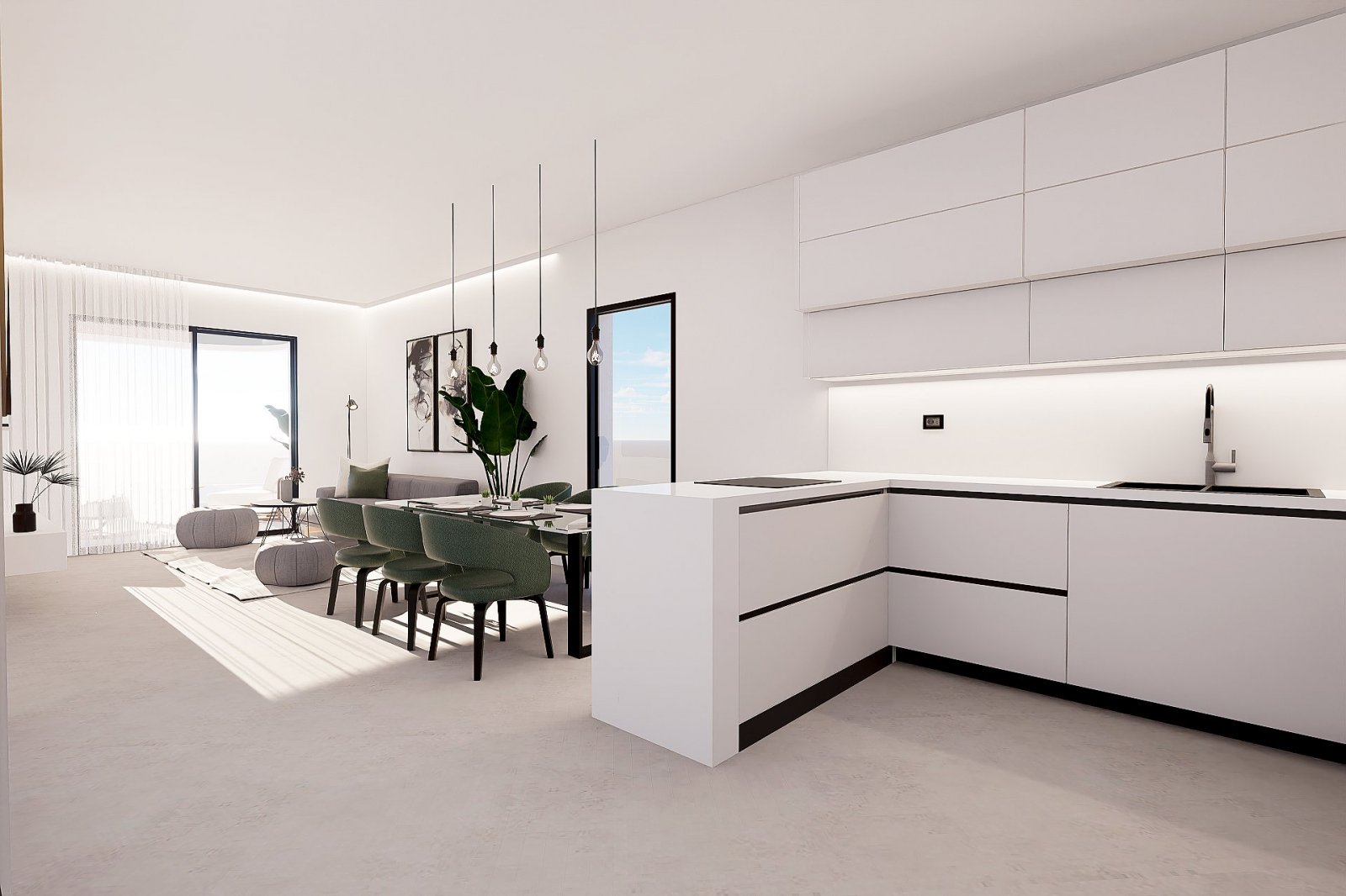 <p>Apartment with terrace provided with 2 Bedrooms and 2 Bathrooms, communal swimming pool and optional underground parking space. </p><p>Discover ...