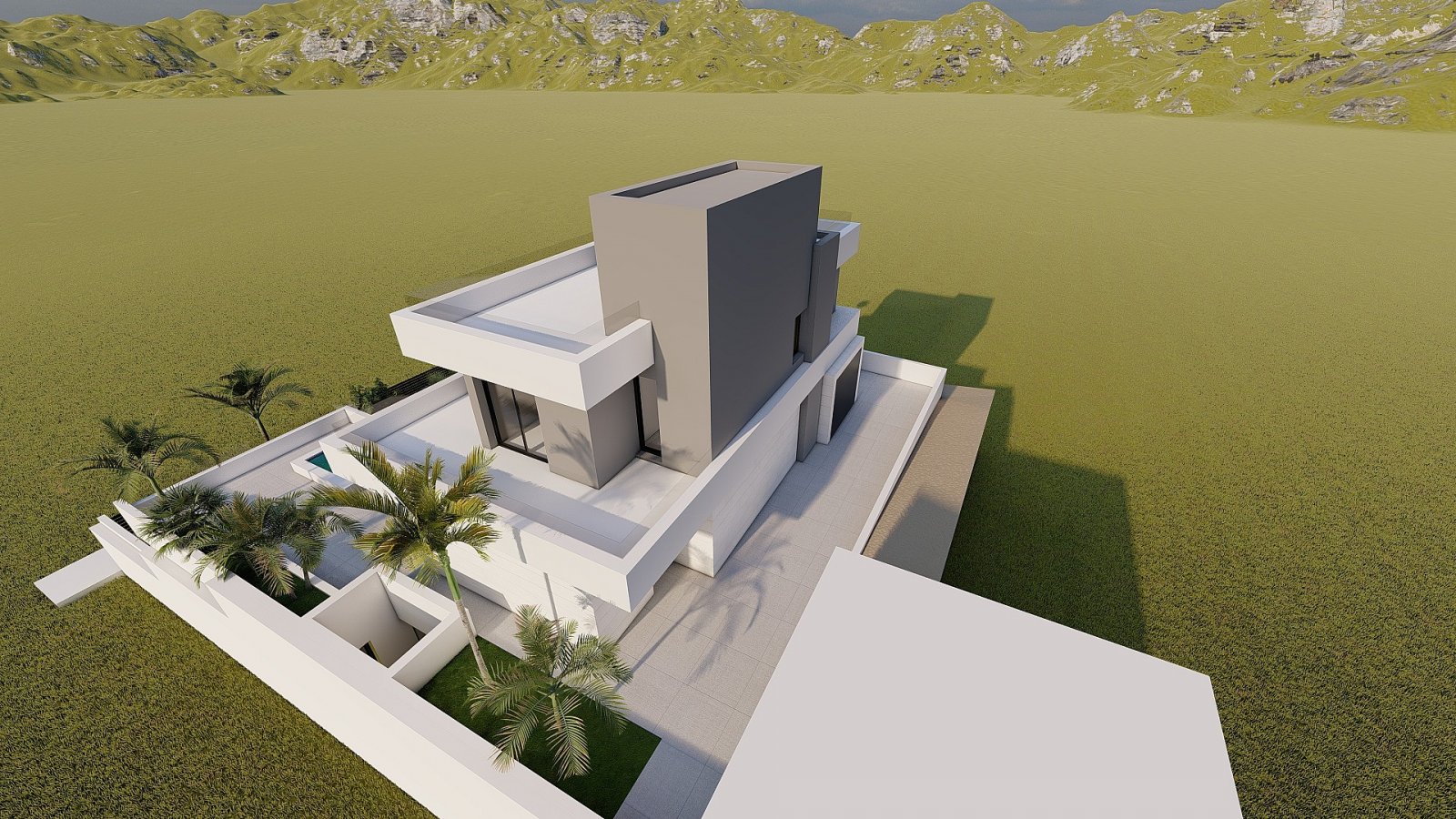 <p>Villa provided with 3 Bedrooms and 3 Bathrooms, private swimming pool and parking space on own plot. </p>