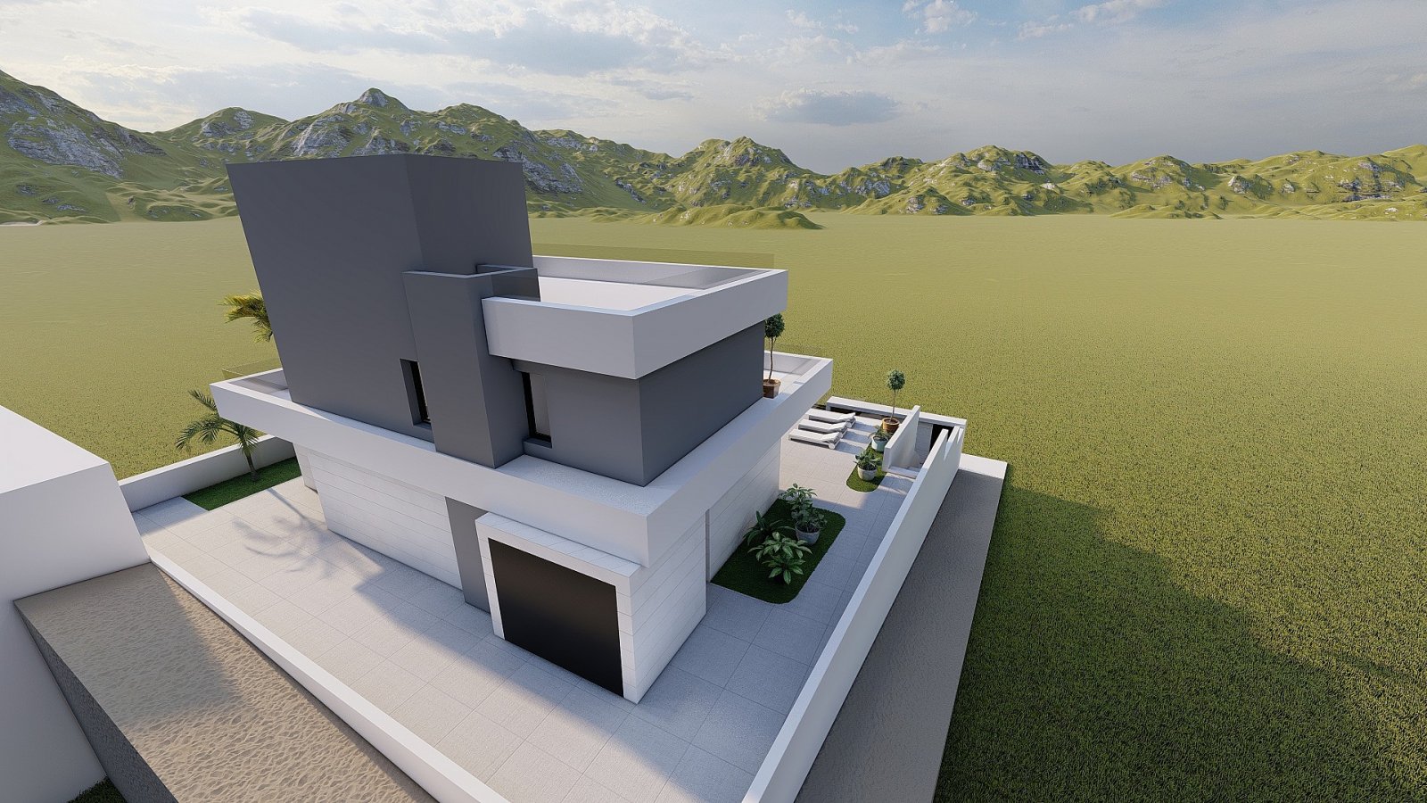 <p>Villa provided with 3 Bedrooms and 3 Bathrooms, private swimming pool and parking space on own plot. </p>