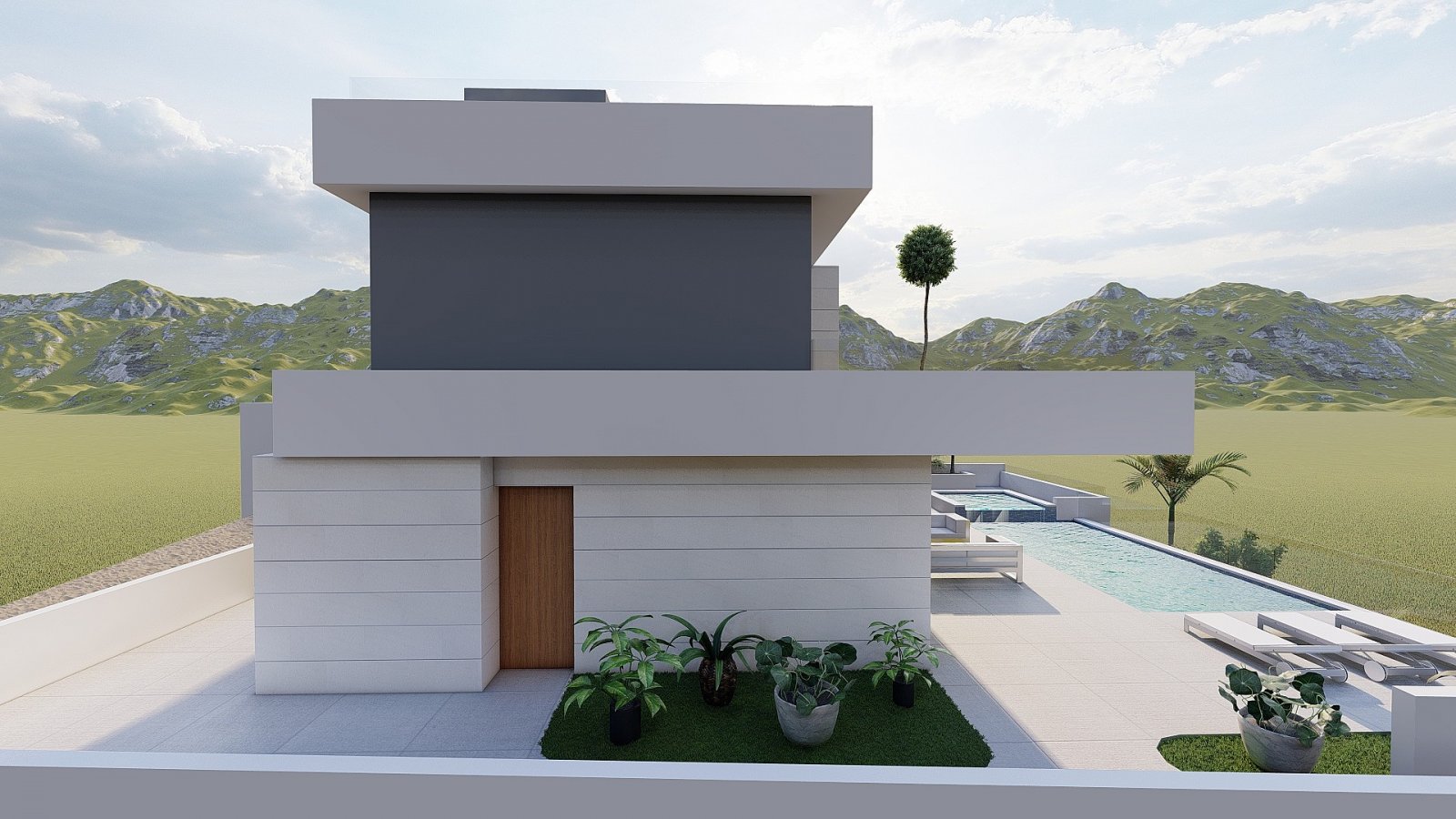<p>Villa provided with 3 Bedrooms and 3 Bathrooms, private swimming pool and parking space on own plot. </p>