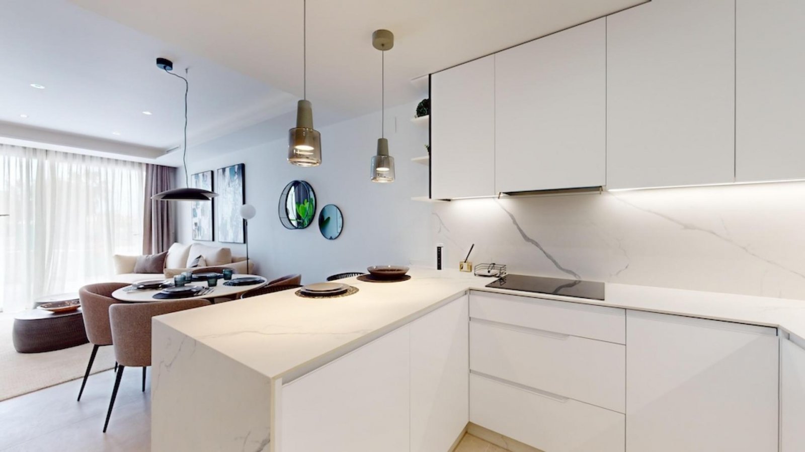 Exklusives Apartment mit Terrasse, Pool und Tiefgaragenstellplatz