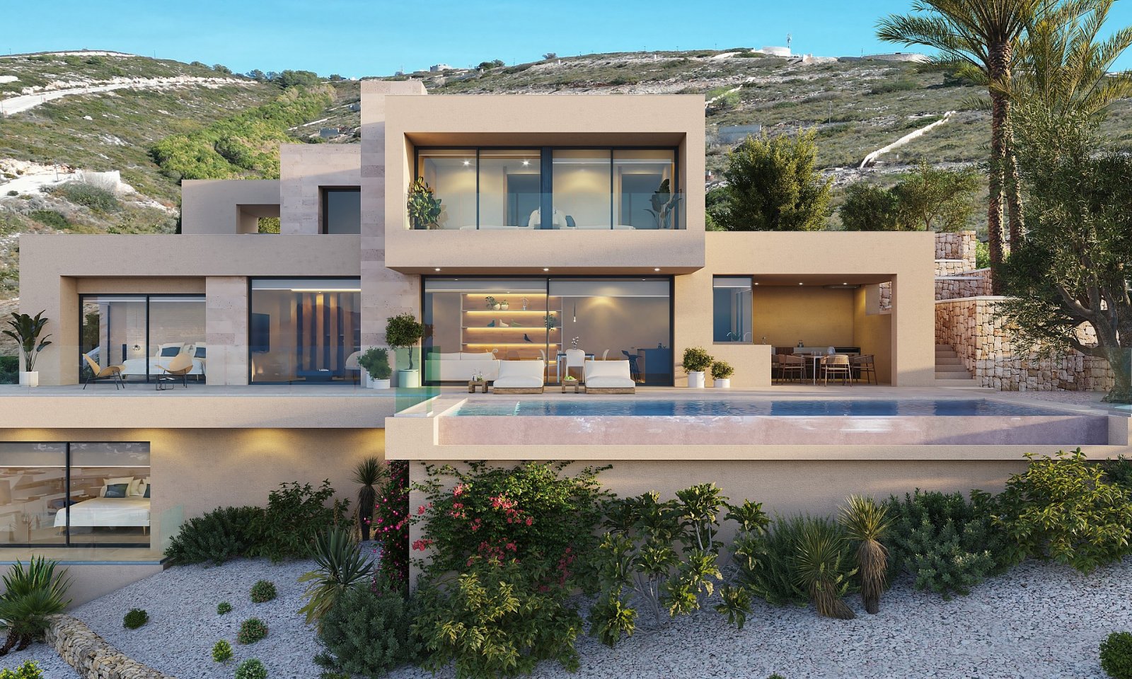 <p>Villa provided with 5 Bedrooms and 9 Bathrooms, infinity swimming pool and underground garage with cellar. </p><p>Villa Marblau is an exclusive ...