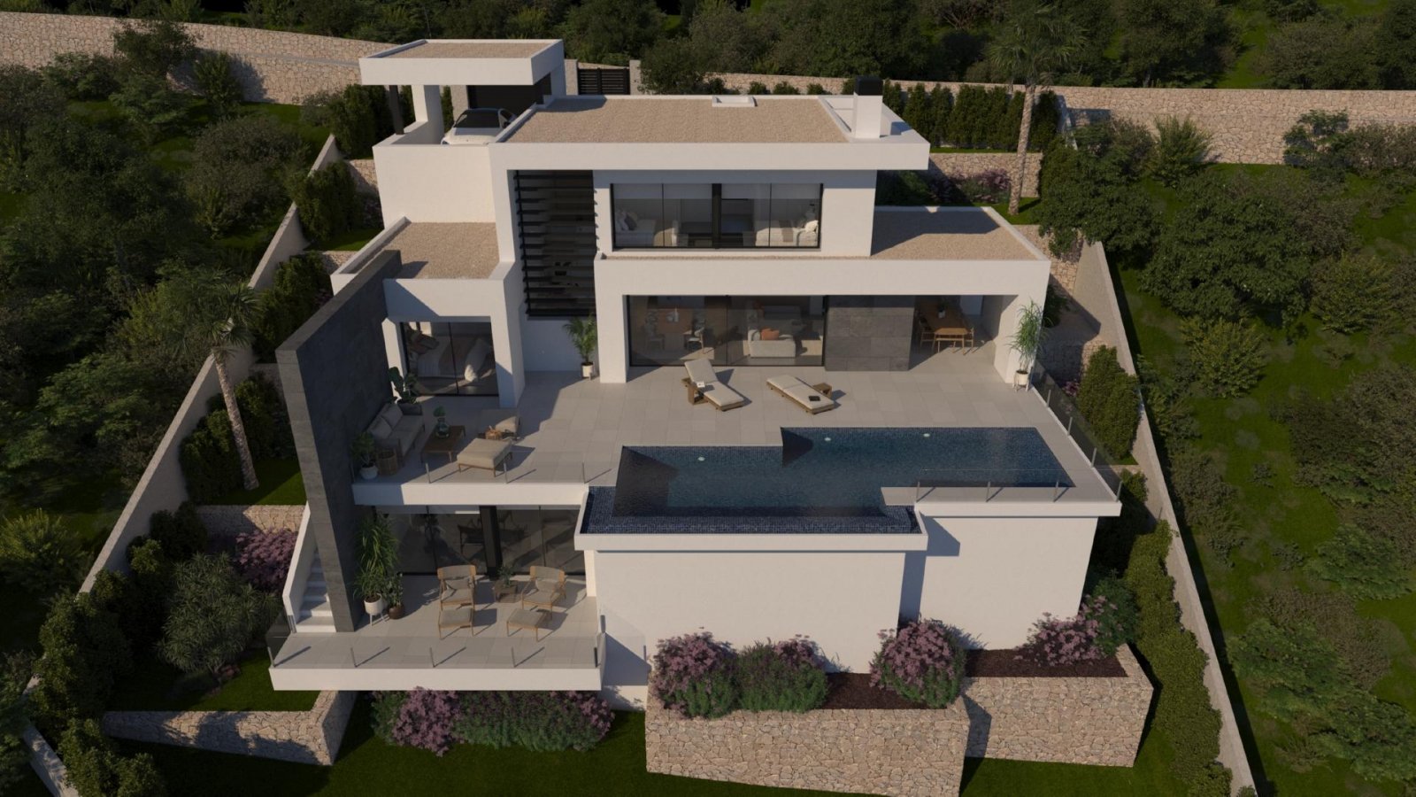 <p>Villa provided with 3 Bedrooms and 4 Bathrooms, infinity swimming pool and private garage. </p><p>Villa Iseo, villa with private pool and sea vi...