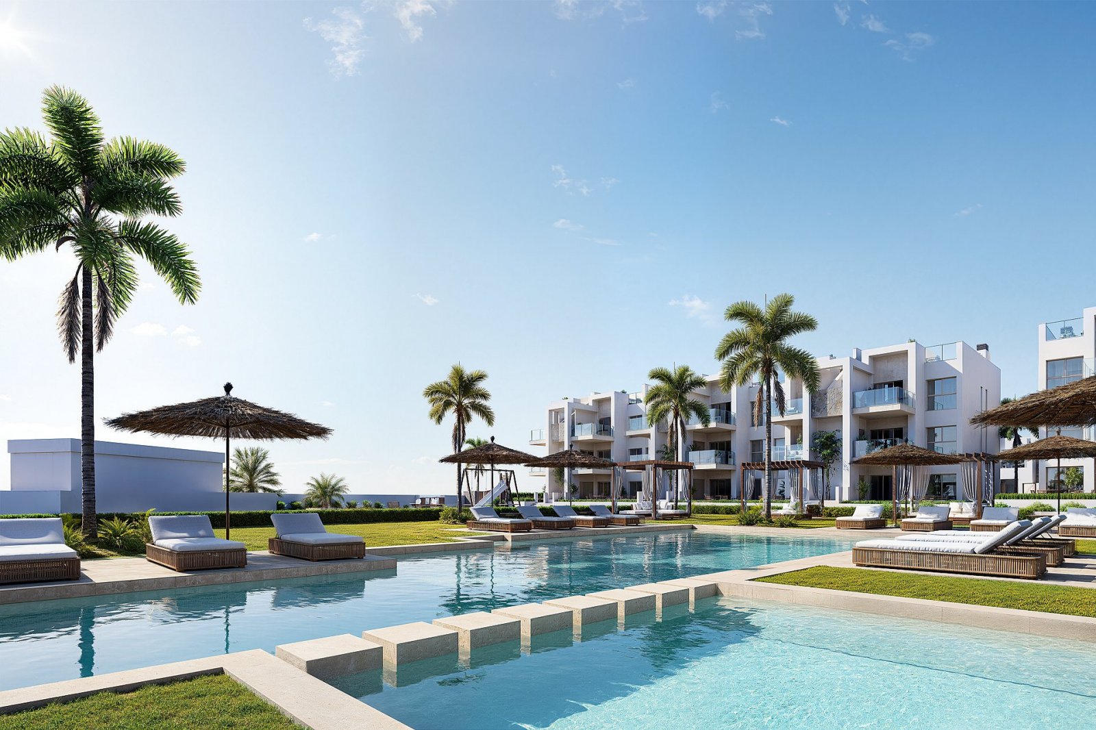 Los Alcazares: Exklusives Apartment mit Resort-Feeling 
