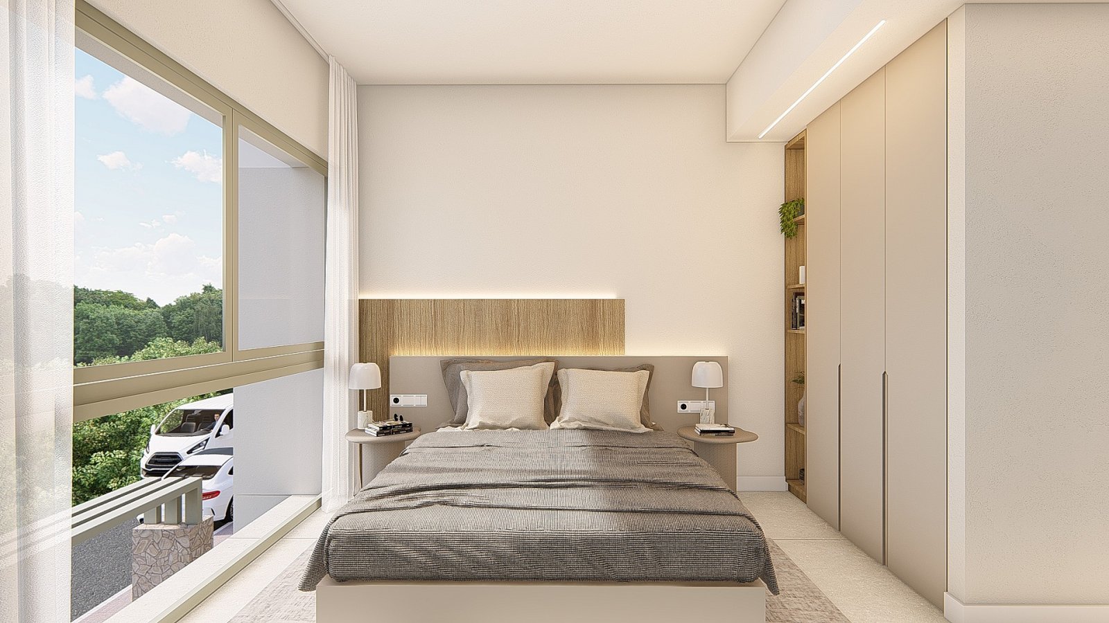 Luxuswohnen mit Dachterrasse im Resortstil