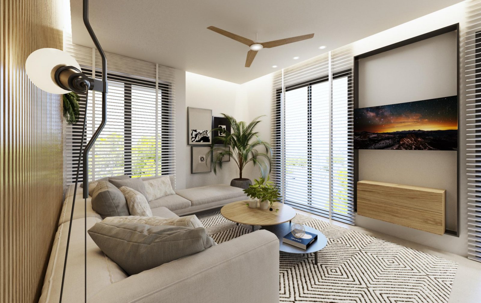 <p>Apartment with terrace provided with 2 Bedrooms and 2 Bathrooms, communal swimming pool and underground parking space with storage room. </p><p>...