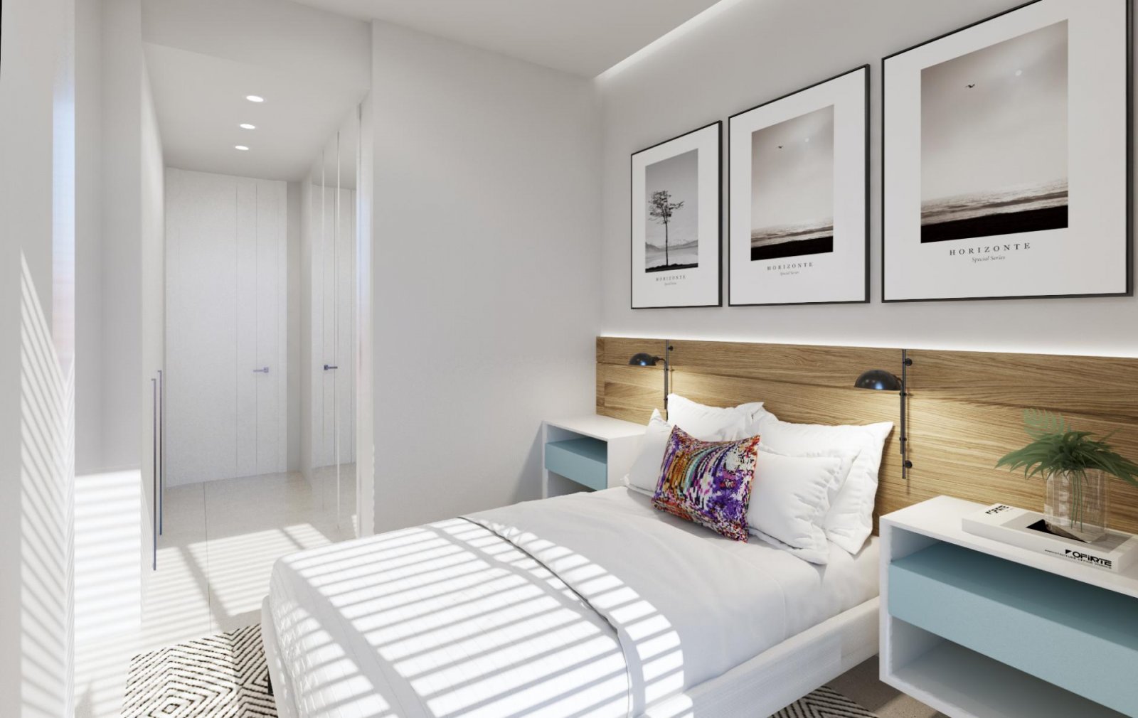 <p>Apartment with terrace provided with 2 Bedrooms and 2 Bathrooms, communal swimming pool and underground parking space with storage room. </p><p>...