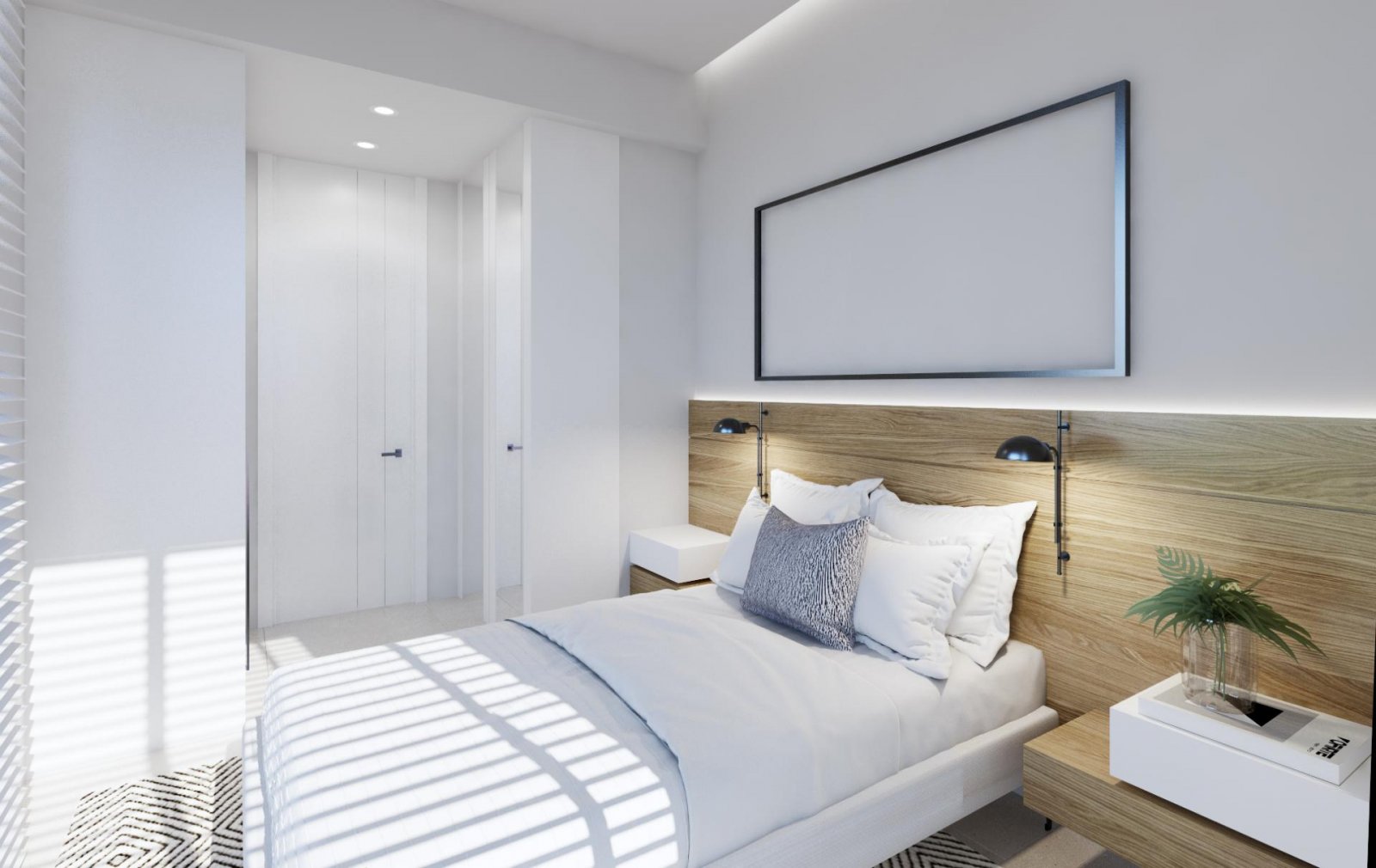 <p>Apartment with terrace provided with 2 Bedrooms and 2 Bathrooms, communal swimming pool and underground parking space with storage room. </p><p>...