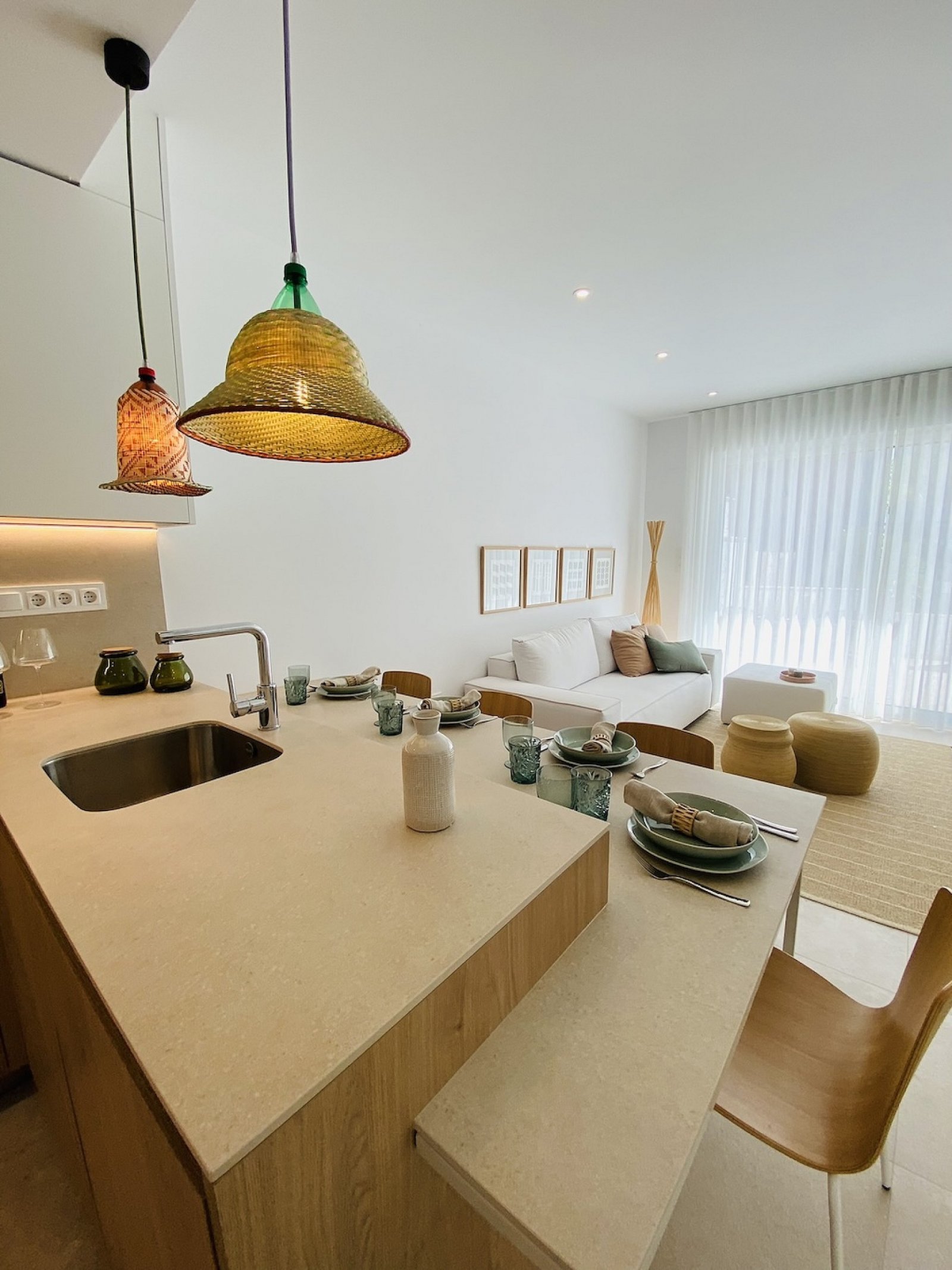 <p>Apartment with garden provided with 3 Bedrooms and 2 Bathrooms, communal swimming pool and parking space on own plot. </p><p>Small-scale complex...