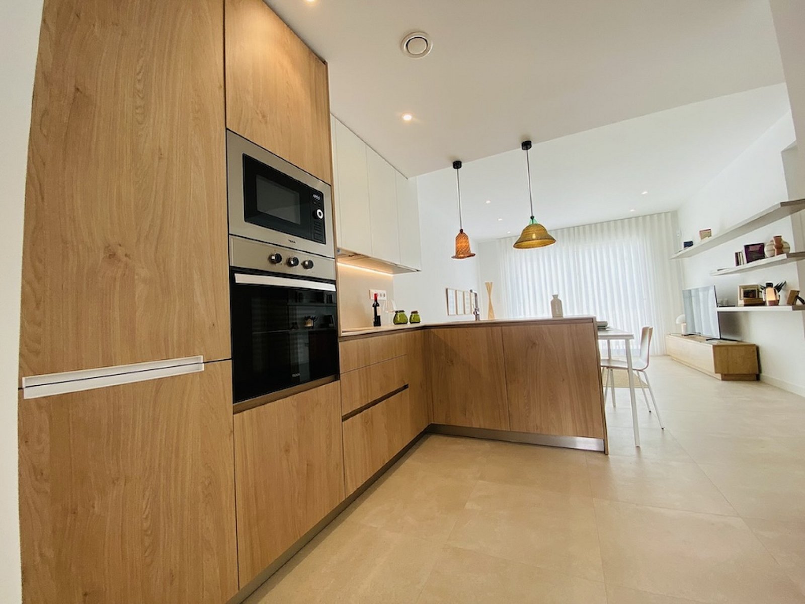 <p>Apartment with garden provided with 3 Bedrooms and 2 Bathrooms, communal swimming pool and parking space on own plot. </p><p>Small-scale complex...