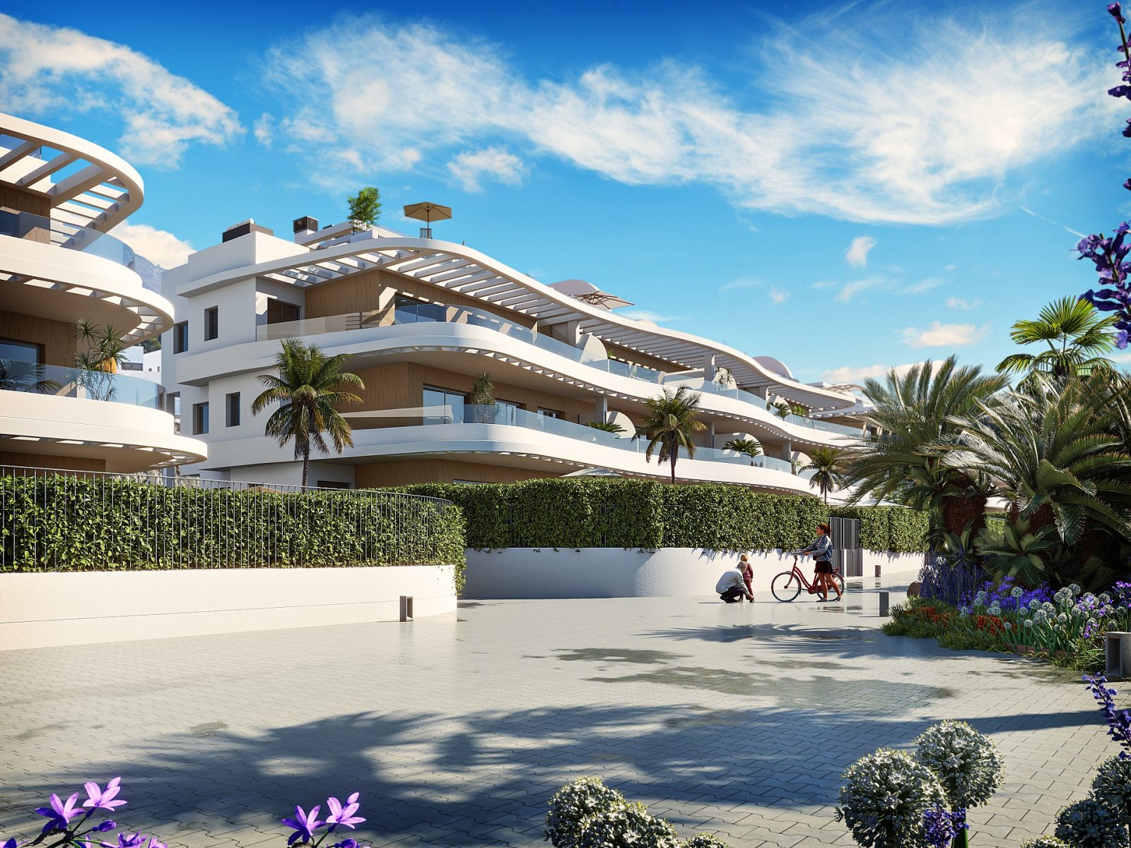 <p>Apartment with terrace provided with 2 Bedrooms and 2 Bathrooms, communal swimming pool and underground parking space with storage room. </p><p>...