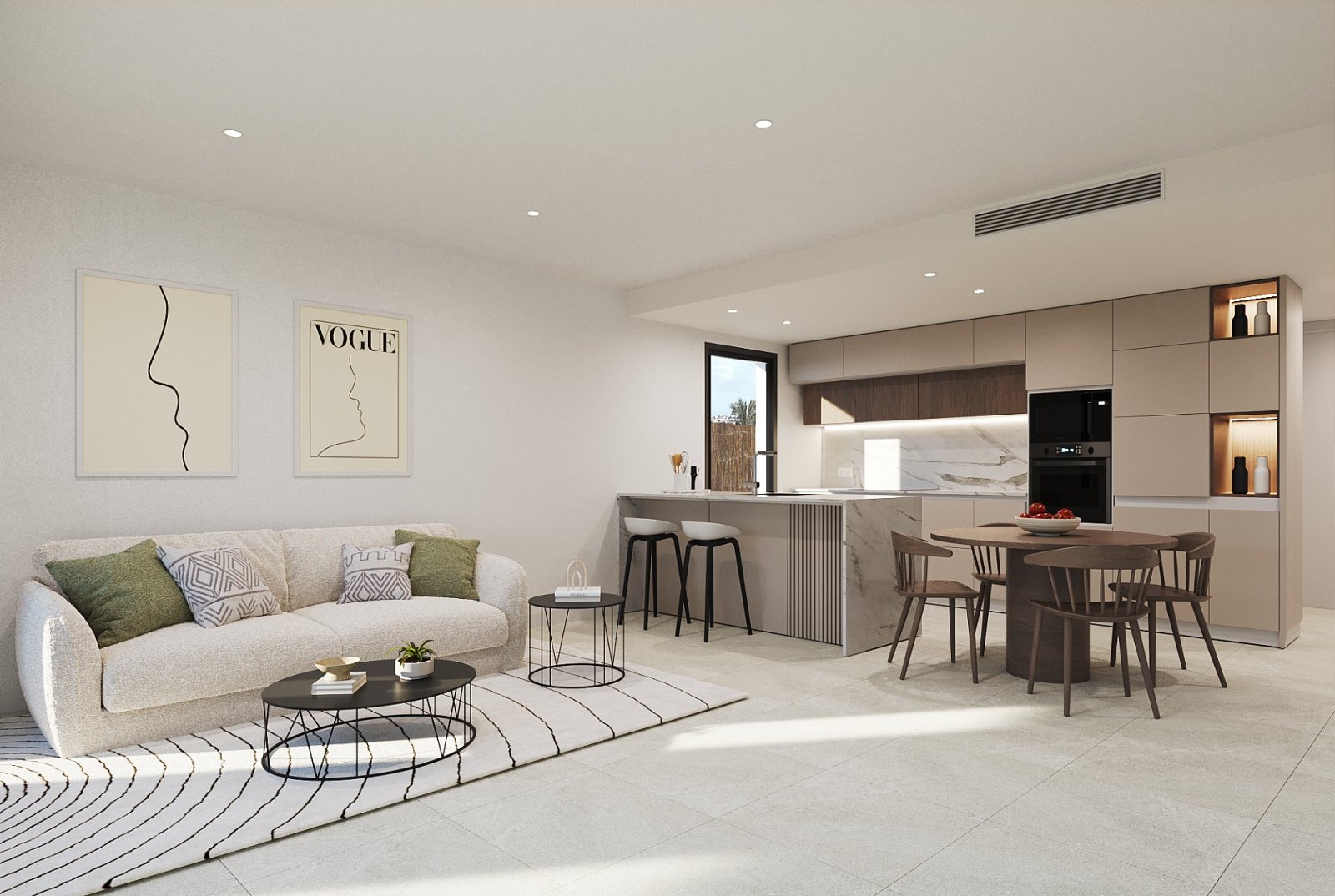 <p>Apartment with terrace provided with 2 Bedrooms and 2 Bathrooms, communal swimming pool and underground parking space with storage room. </p>