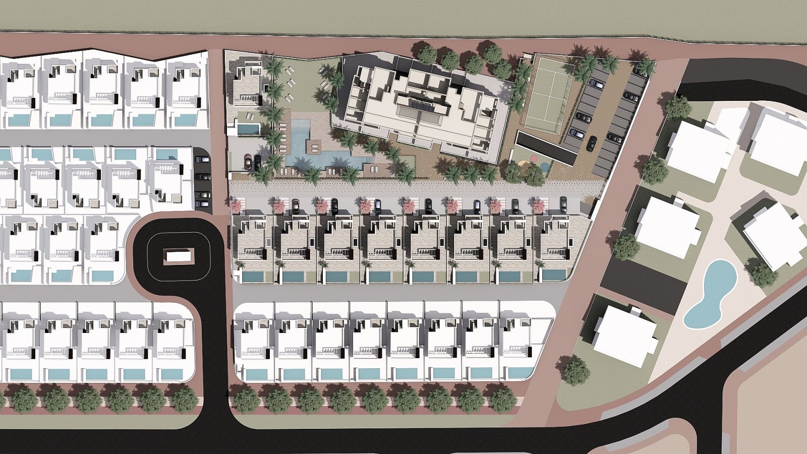 <p>Apartment with terrace provided with 2 Bedrooms and 2 Bathrooms, communal swimming pool and underground parking space with storage room. </p>