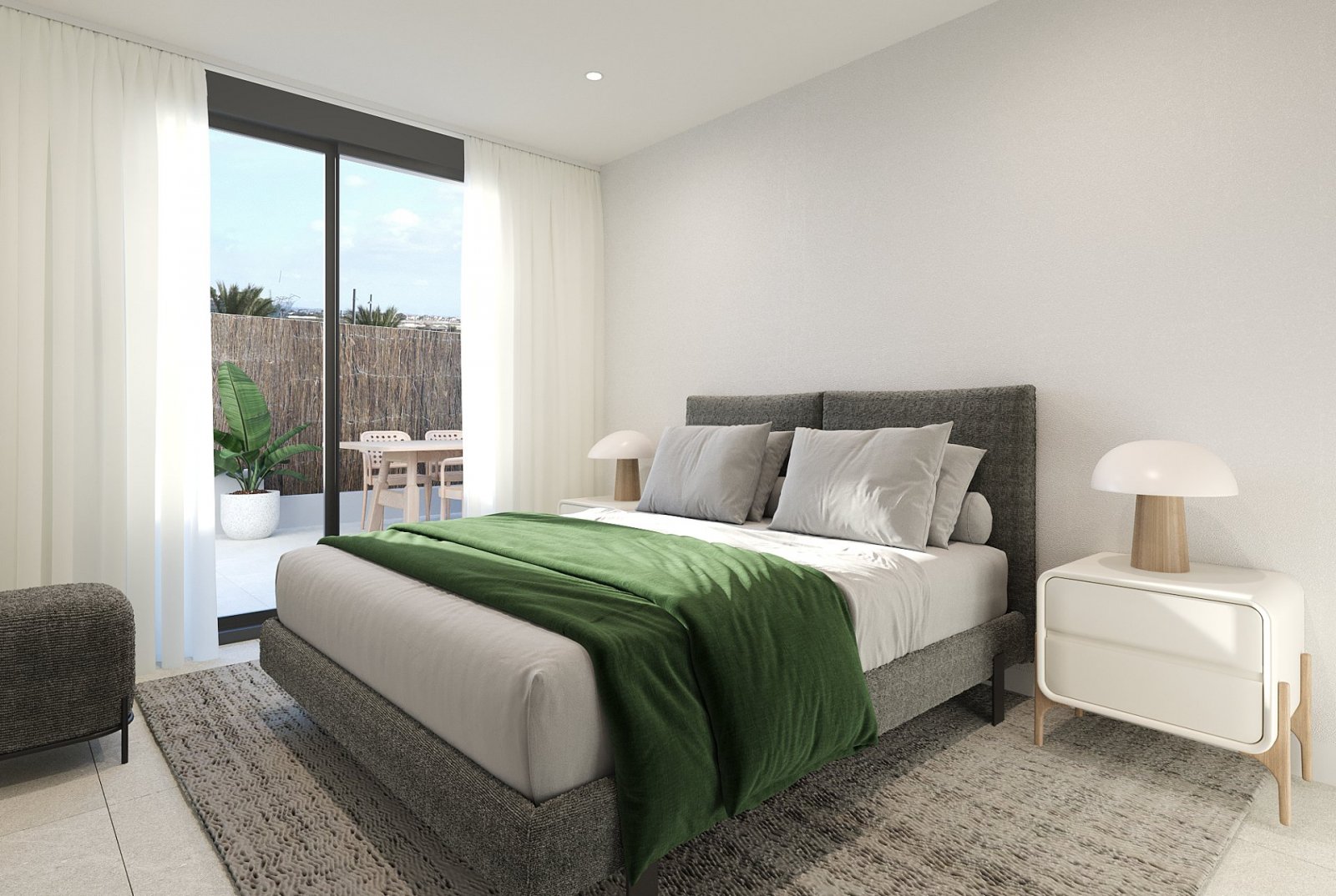 <p>Apartment with terrace provided with 2 Bedrooms and 2 Bathrooms, communal swimming pool and underground parking space with storage room. </p>