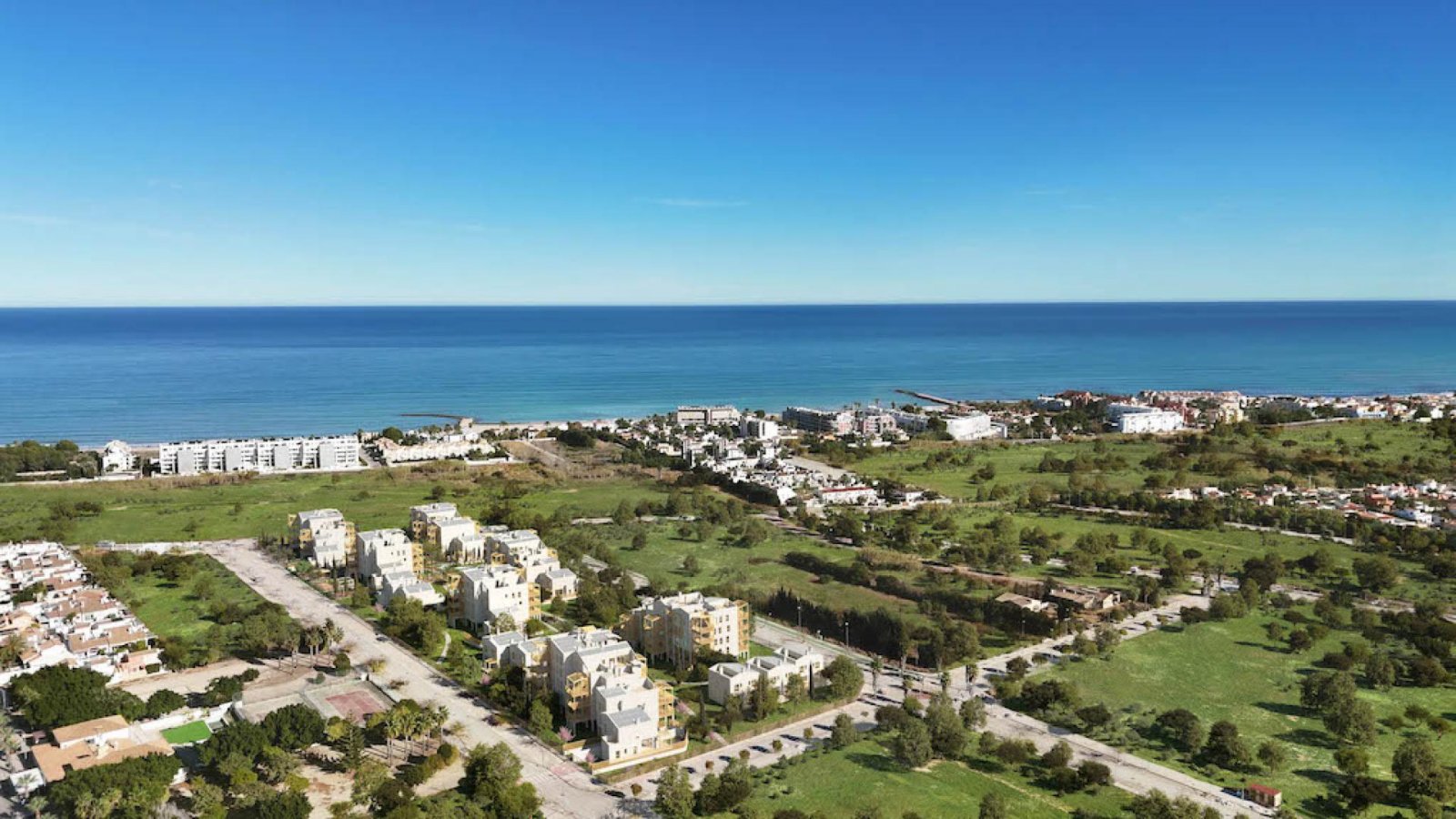 <p>Apartment with terrace provided with 2 Bedrooms and 2 Bathrooms, communal swimming pool and parking spot. </p><p>Bienvenue dans ces appartements...