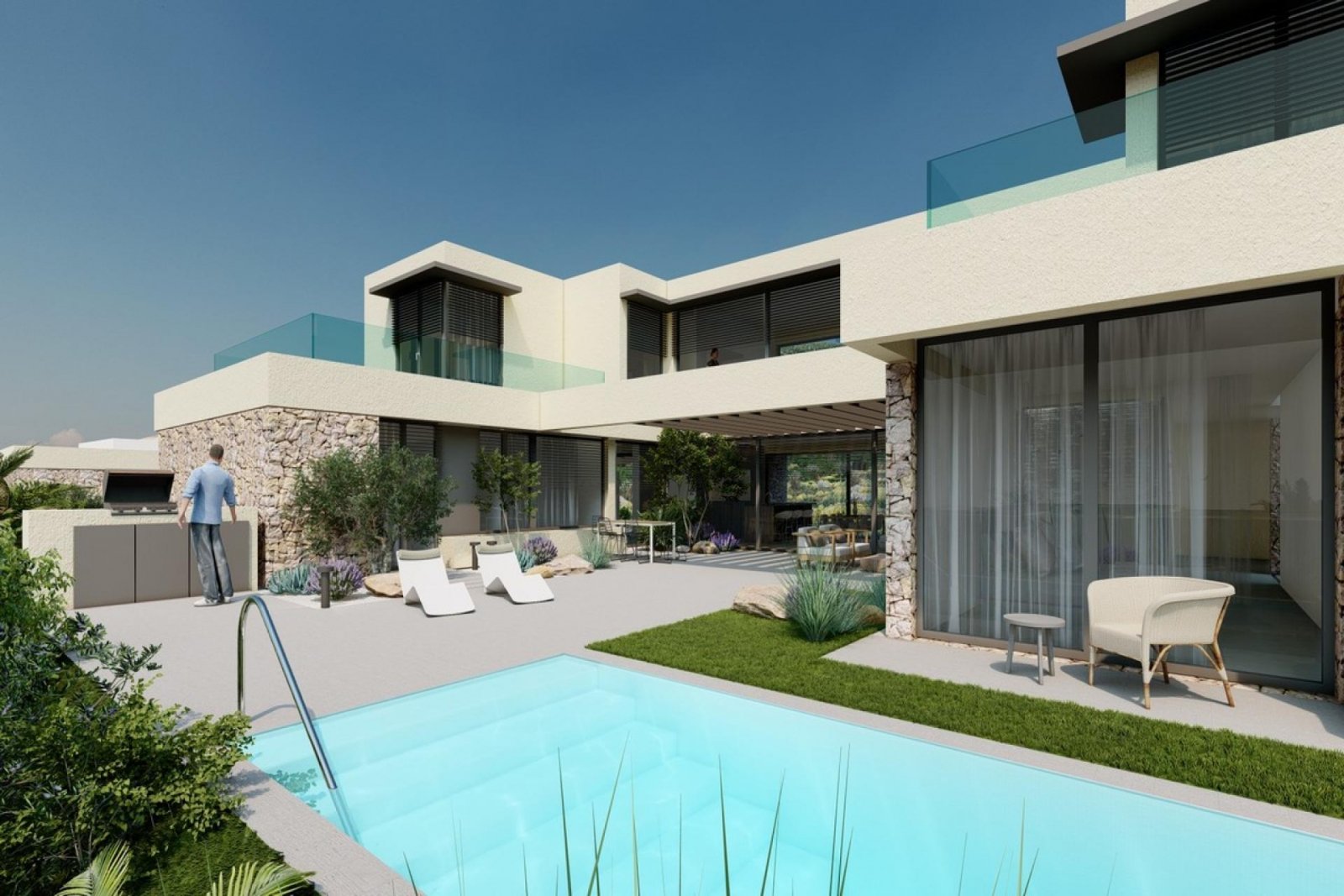 <p>Villa provided with 4 Bedrooms and 3 Bathrooms, private swimming pool and parking space on own plot. </p><p>The villas in the Las Vistas project...