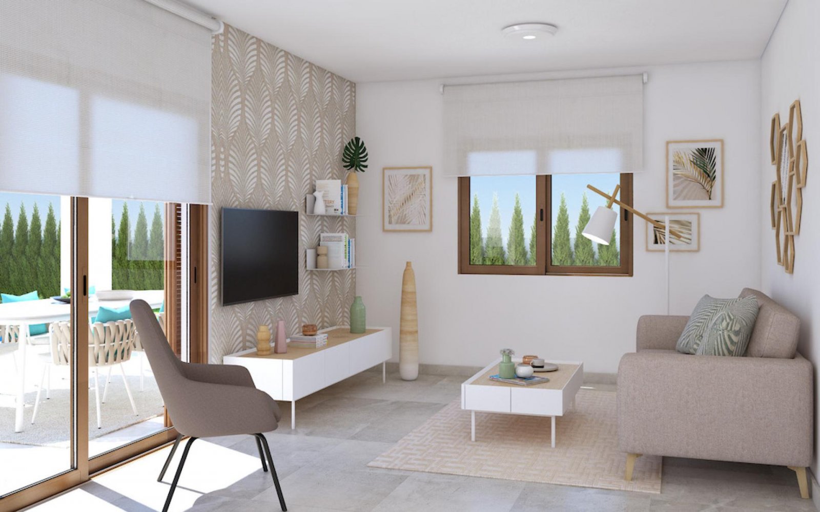 <p>Villa provided with 2 Bedrooms and 2 Bathrooms, optional swimming pool and parking space on own plot. </p><p>Discover these villas with breathta...