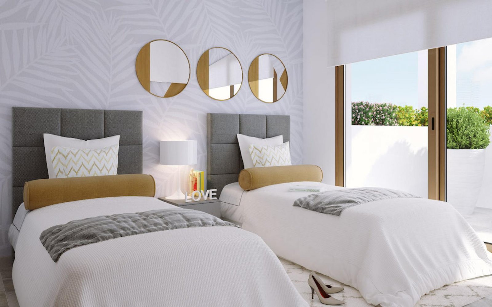 <p>Villa provided with 2 Bedrooms and 2 Bathrooms, optional swimming pool and parking space on own plot. </p><p>Discover these villas with breathta...