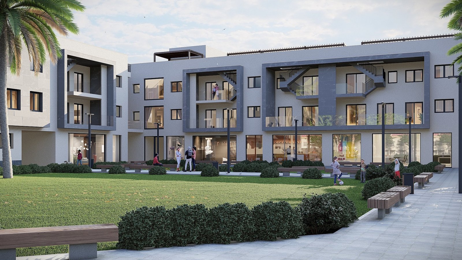 Torre Pacheco: <p>Apartments - solarium provided with 2 Bedrooms and 2 Bathrooms, communal swimming pool and optional underground parking & storage room. </p><p>T... 