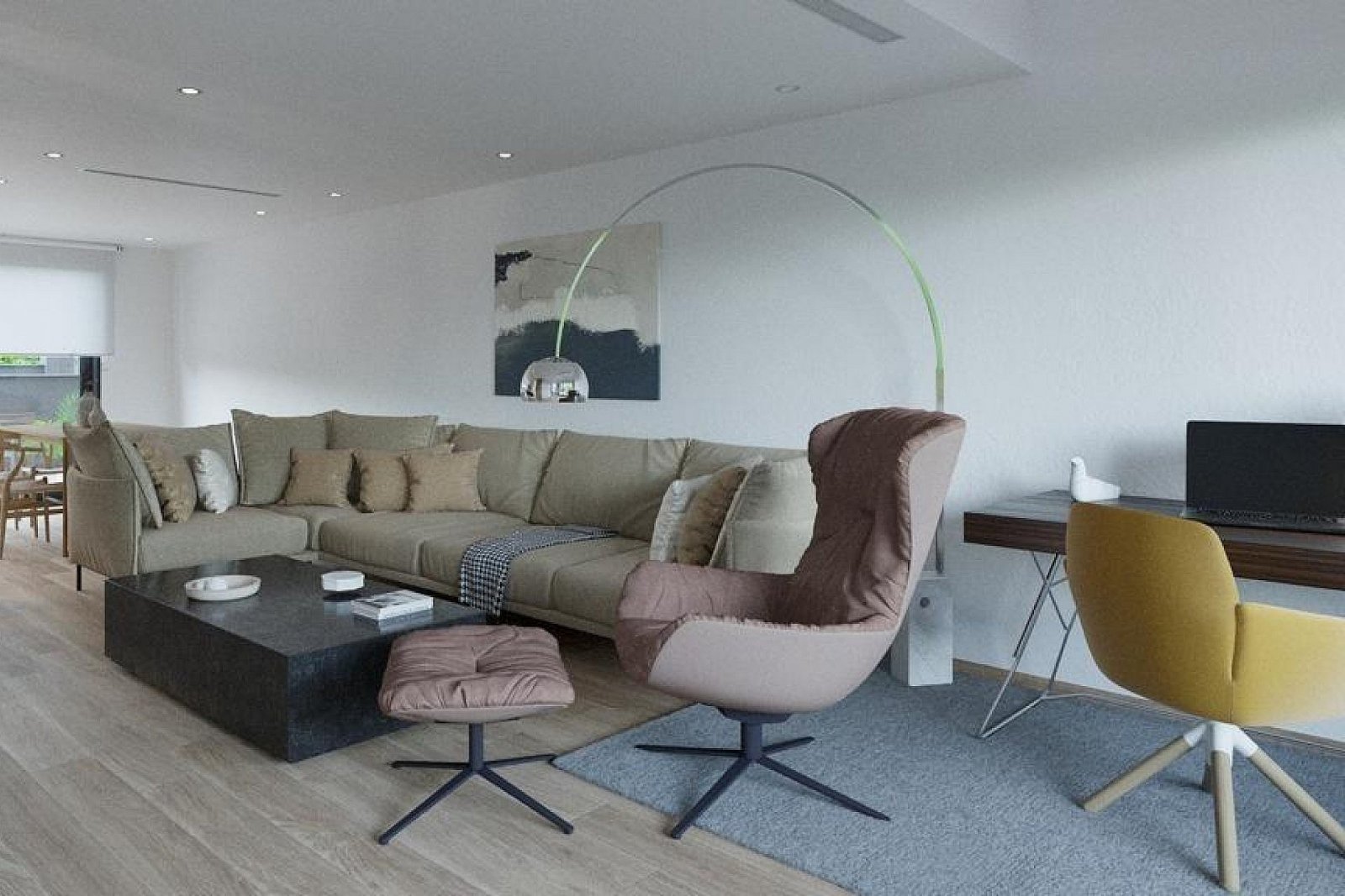 <p>Apartment with terrace provided with 2 Bedrooms and 2 Bathrooms, communal swimming pool and underground parking space with storage room. </p><p>...