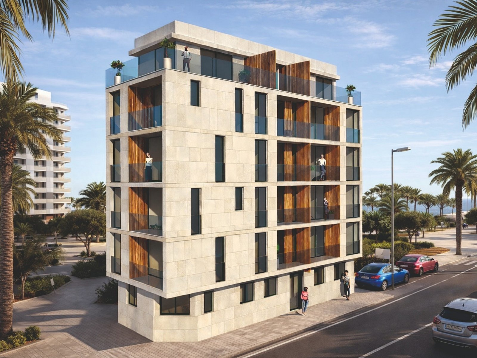 <p>Apartment with terrace provided with 1 Bedrooms and 1 Bathrooms, no swimming pool and ample parking space around the project. </p><p>This exclus...
