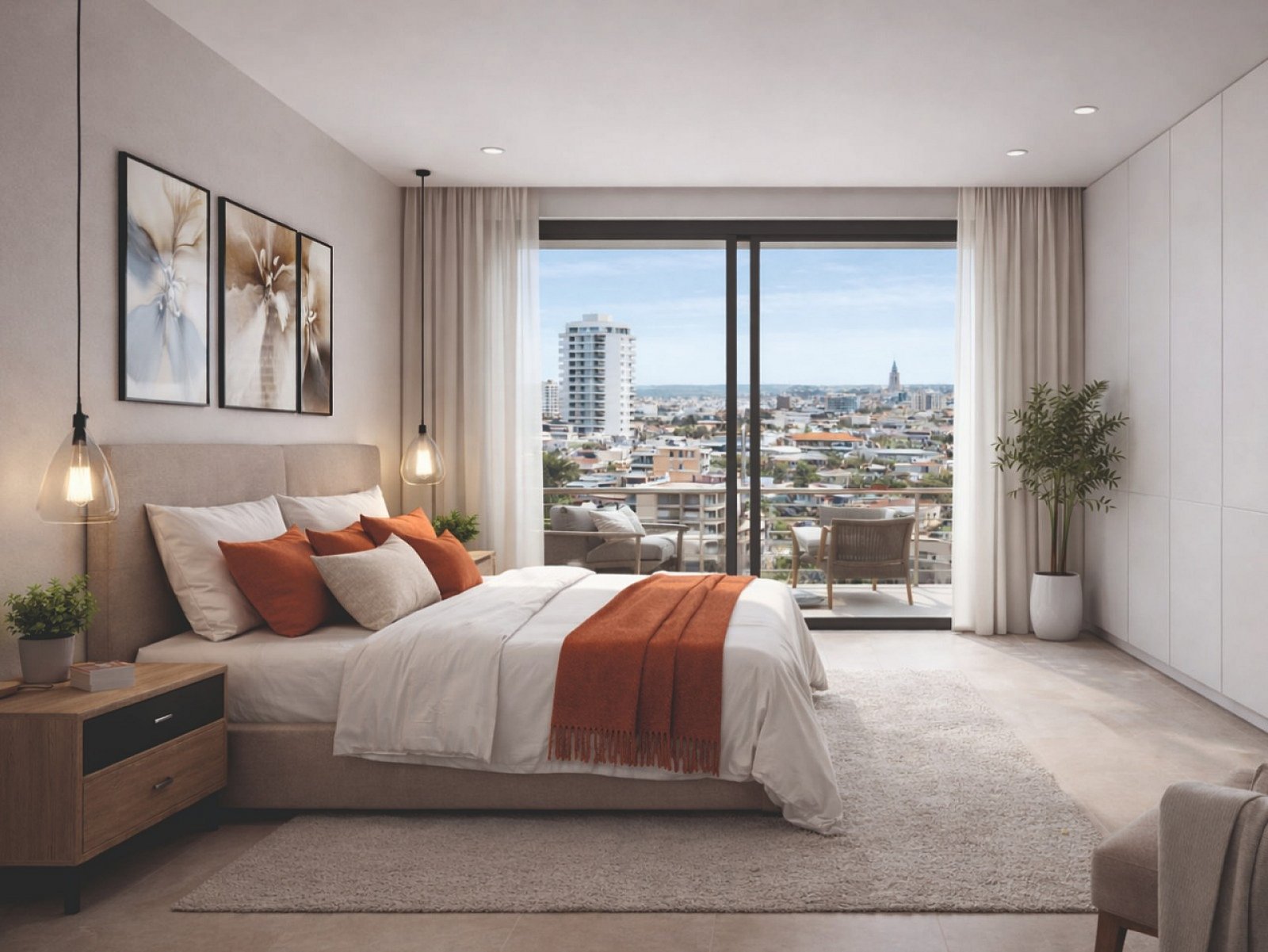 <p>Apartment with terrace provided with 1 Bedrooms and 1 Bathrooms, no swimming pool and ample parking space around the project. </p><p>This exclus...