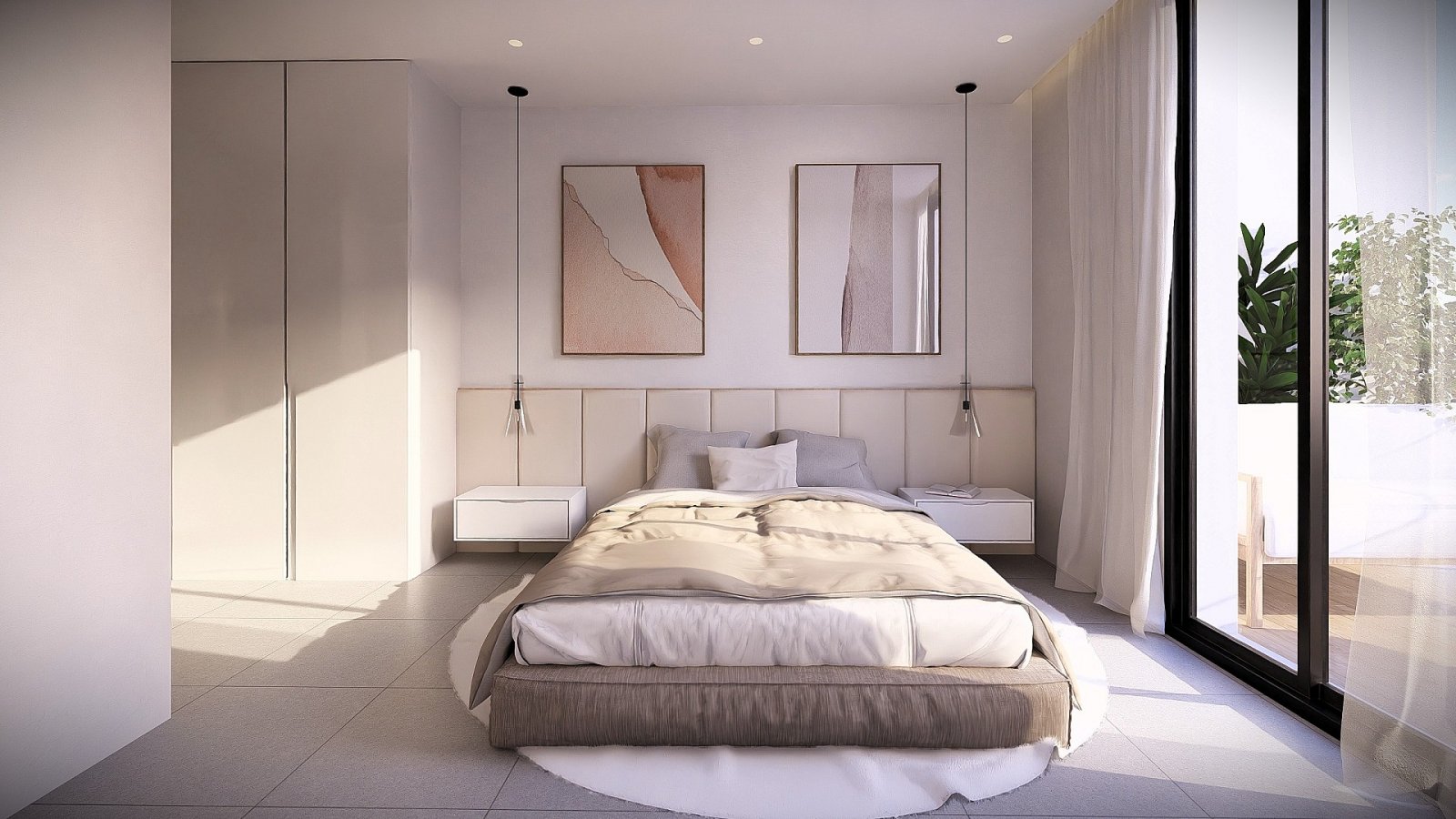 <p>Apartment with terrace provided with 3 Bedrooms and 2 Bathrooms, communal swimming pool and underground parking space with storage room. </p><p>...
