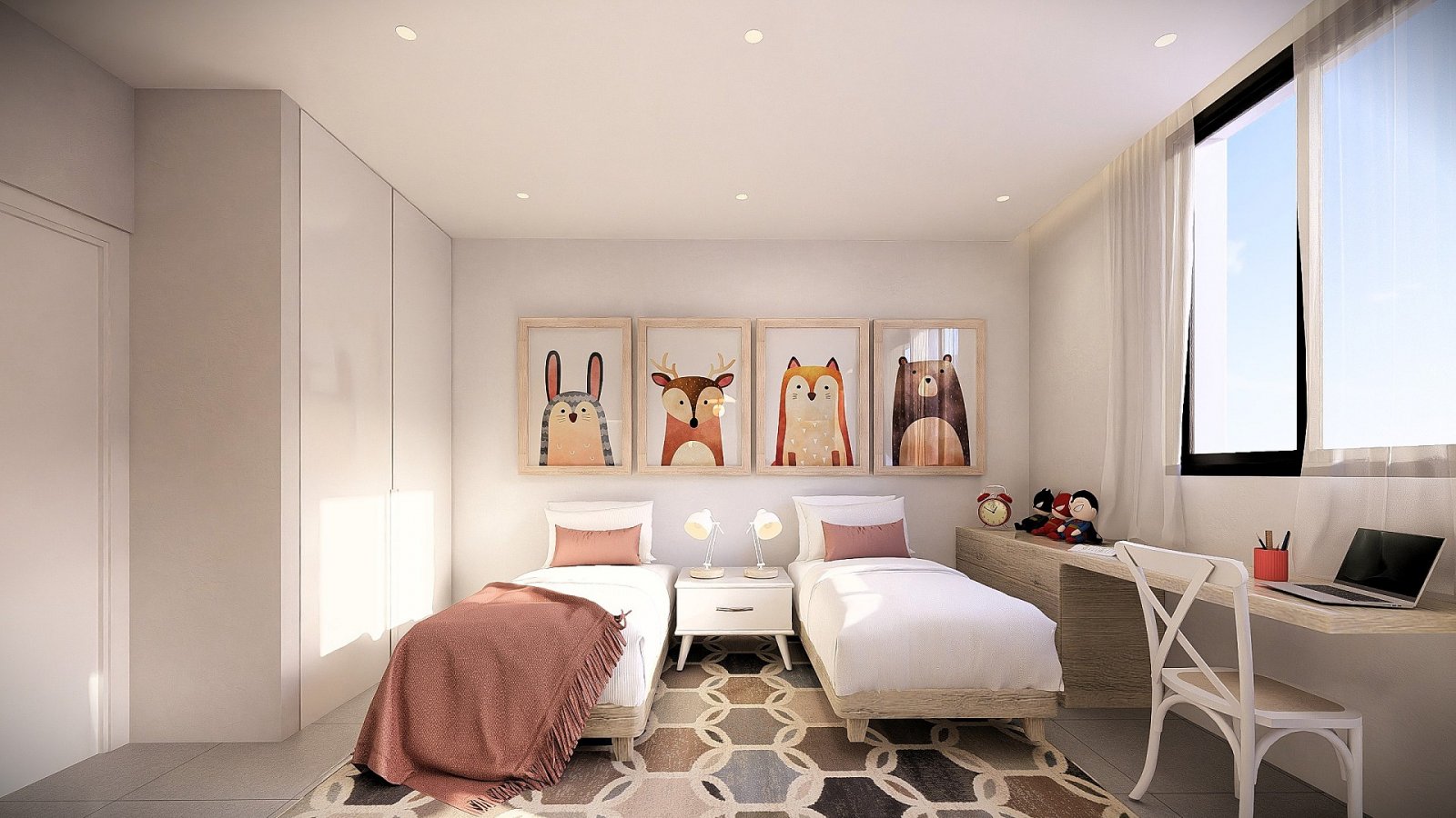 <p>Apartment with terrace provided with 3 Bedrooms and 2 Bathrooms, communal swimming pool and underground parking space with storage room. </p><p>...