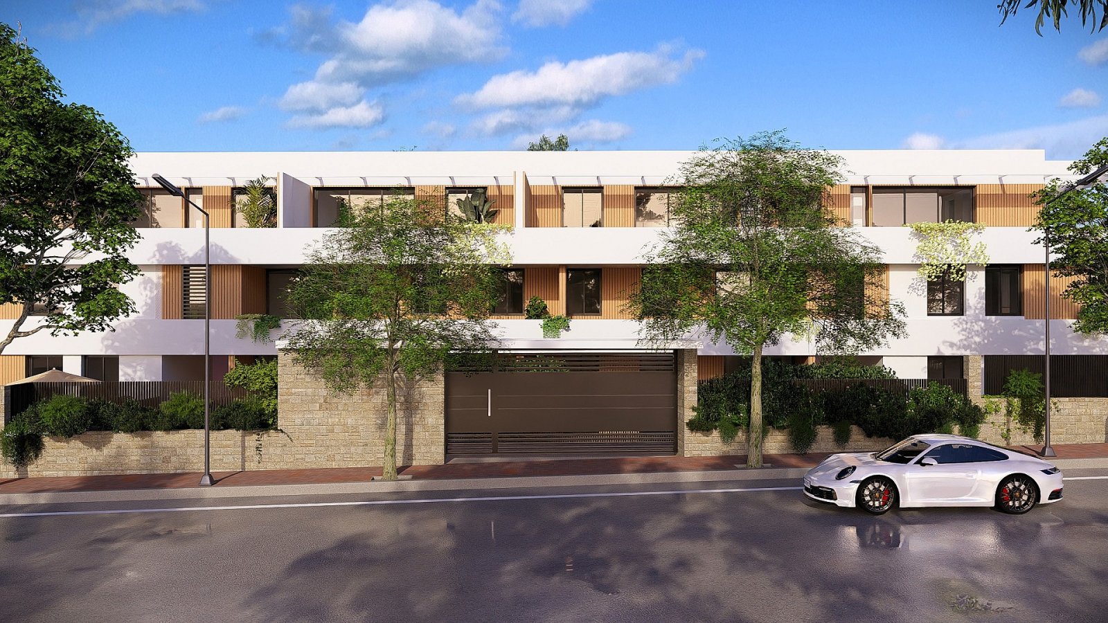 <p>Apartment with terrace provided with 3 Bedrooms and 2 Bathrooms, communal swimming pool and underground parking space with storage room. </p><p>...