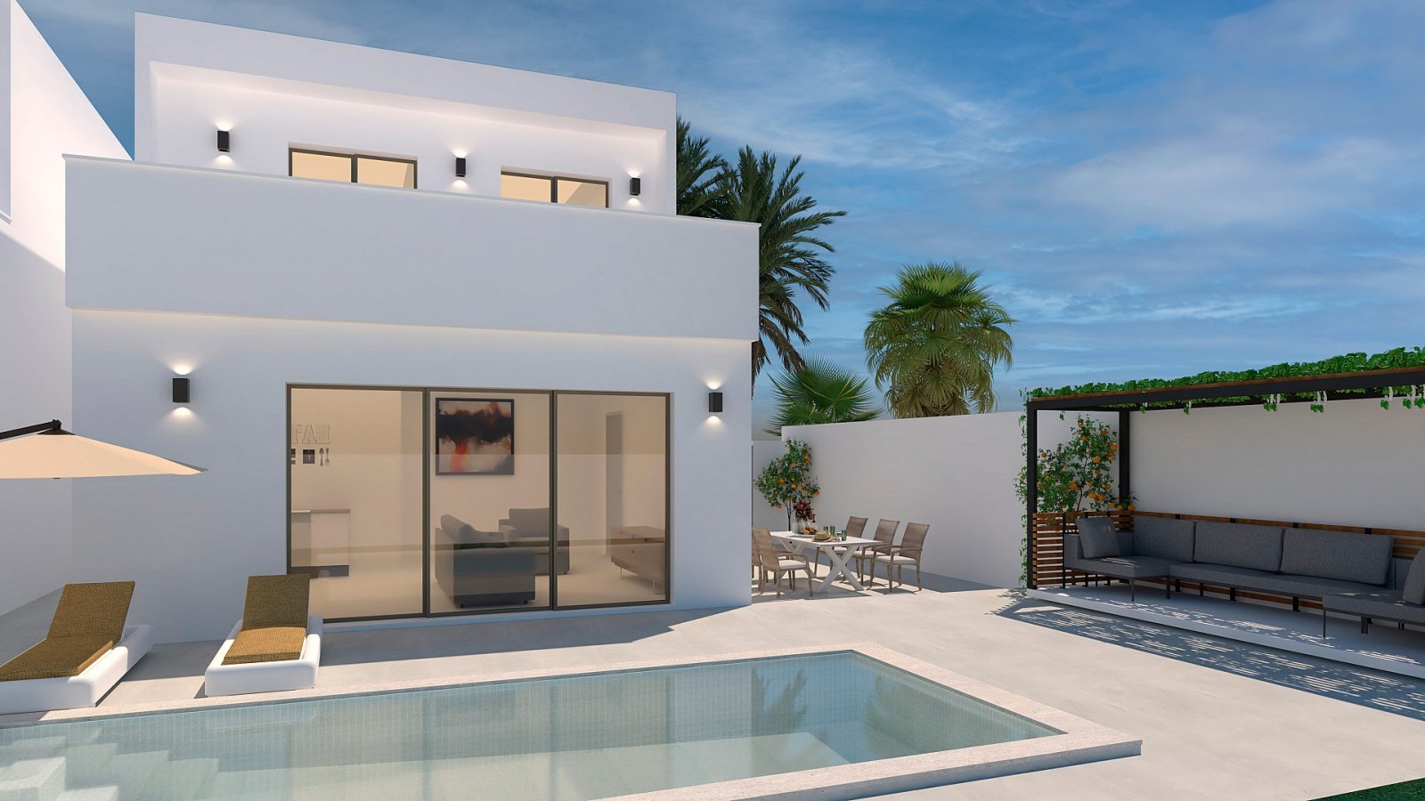 <p>Villa provided with 3 Bedrooms and 2 Bathrooms, optional swimming pool and parking space on own plot. </p><p>Discover this beautiful project wit...