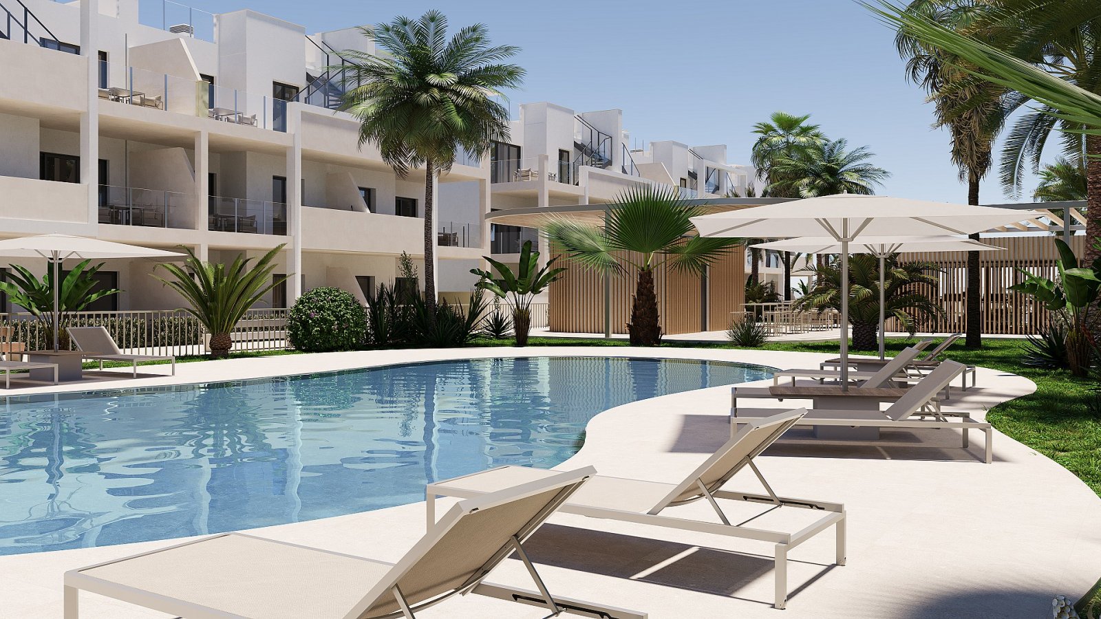 San Cayetano - Torre Pacheco: <p>Apartment with terrace provided with 3 Bedrooms and 2 Bathrooms, communal swimming pool and private parking space within domain. </p><p>San Caye... 
