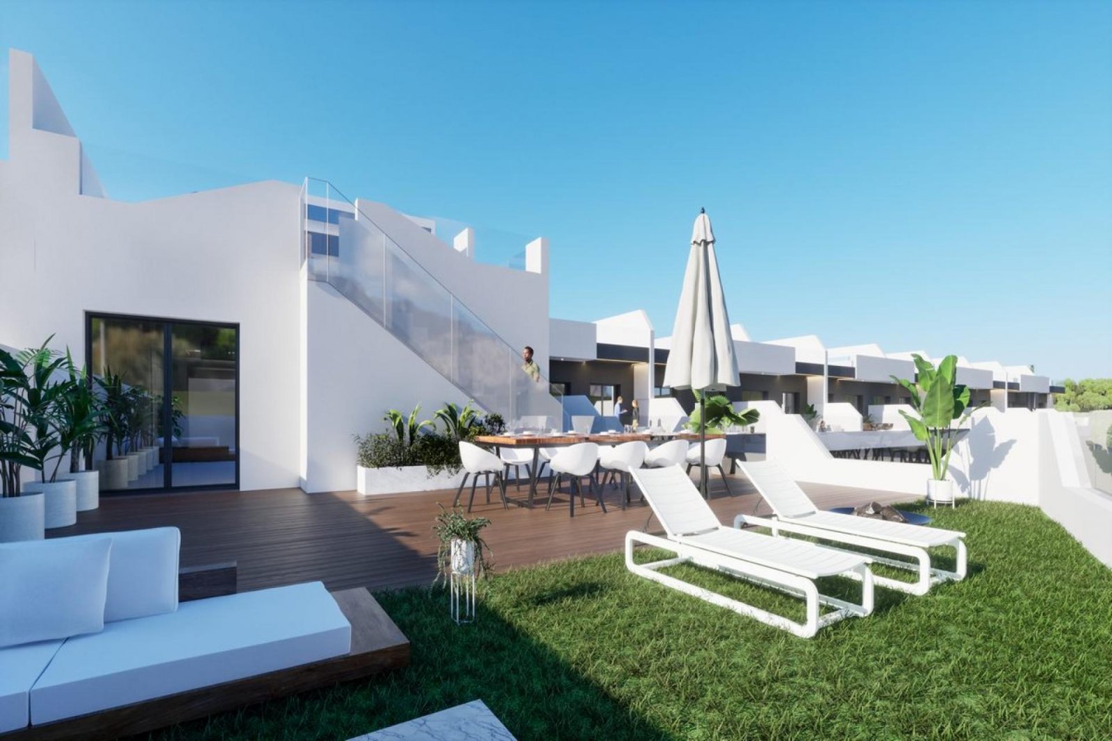 Terrassenwohntraum mit Gemeinschaftspool