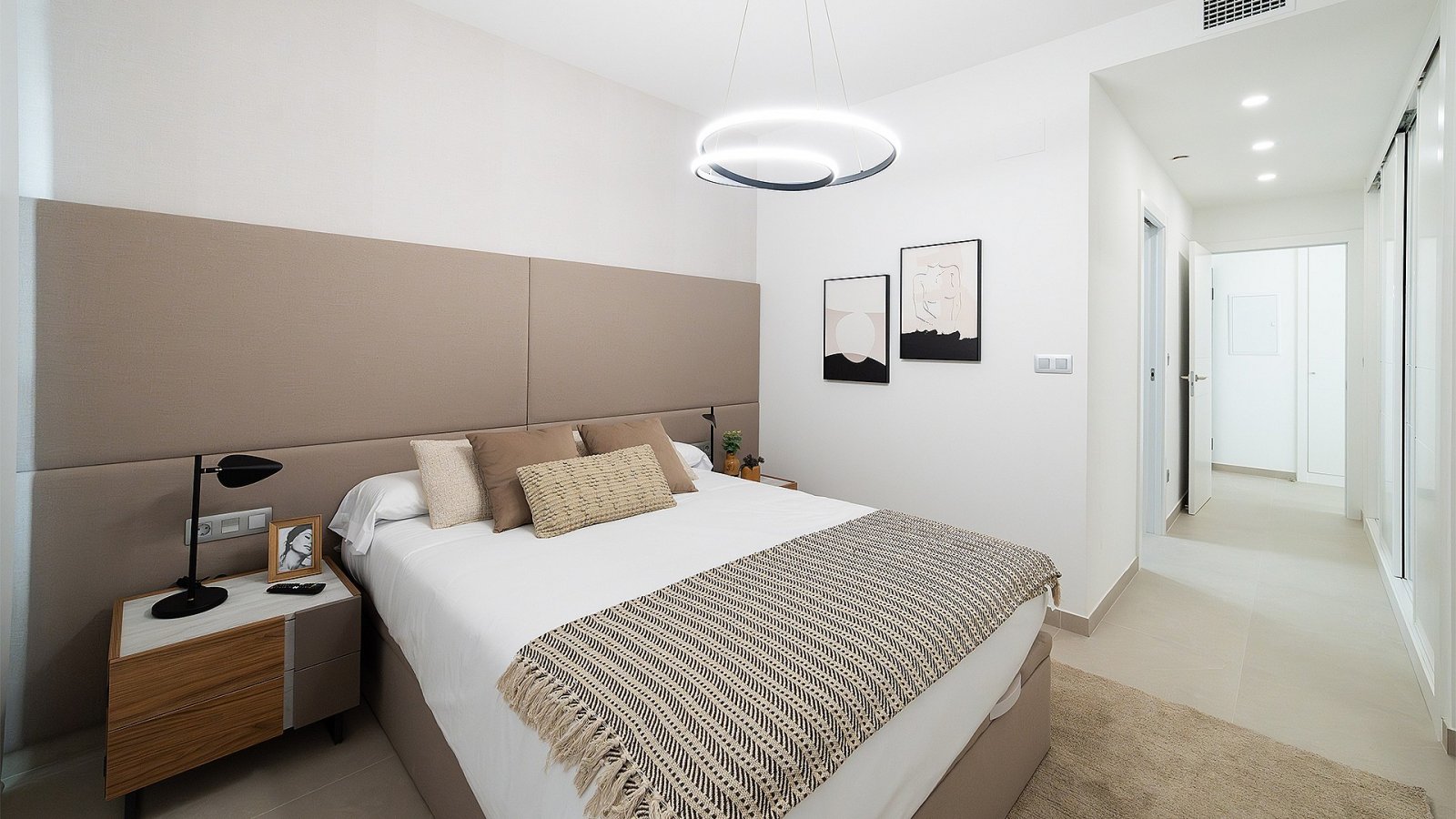 <p>Apartment with terrace provided with 2 Bedrooms and 2 Bathrooms, communal swimming pool and optional parking place. </p><p>The development will ...
