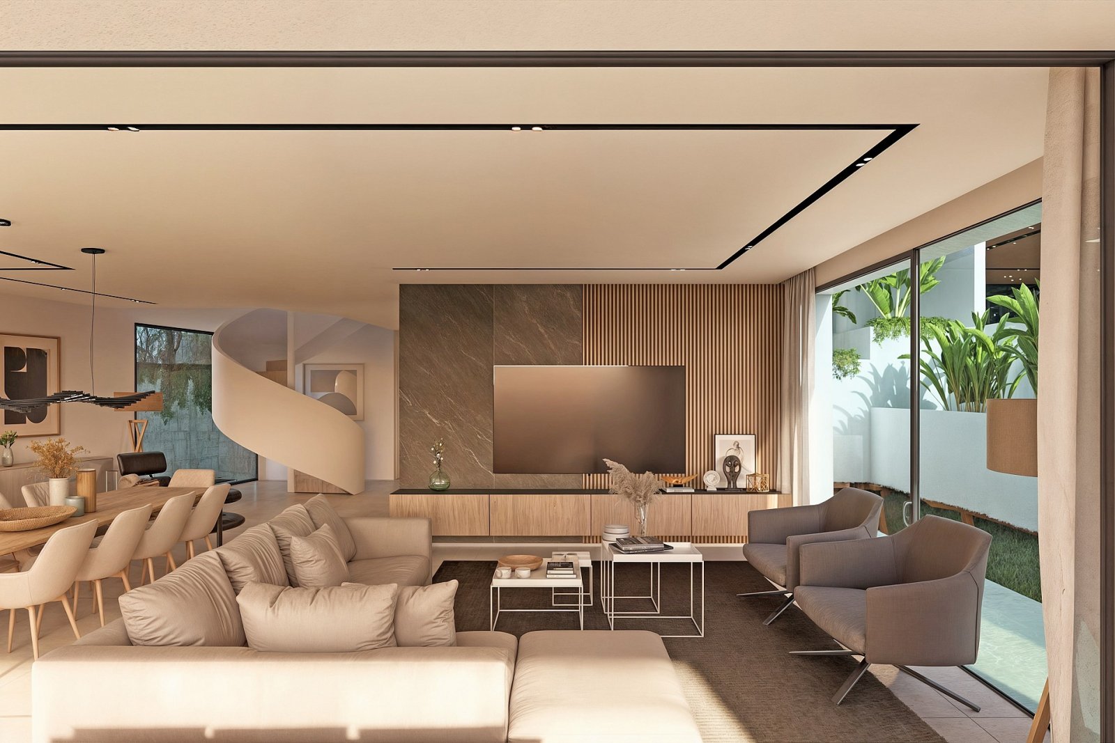 <p>Villa provided with 4 Bedrooms and 4 Bathrooms, infinity swimming pool and multiple parking spaces. </p><p>Discover the charm of this spectacula...