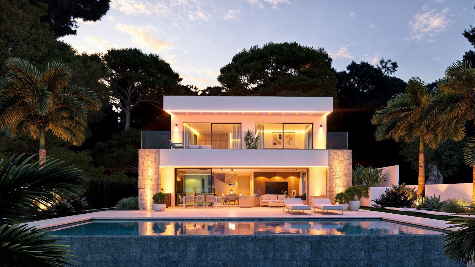 <p>Villa provided with 4 Bedrooms and 4 Bathrooms, infinity swimming pool and multiple parking spaces. </p><p>Discover the charm of this spectacula...