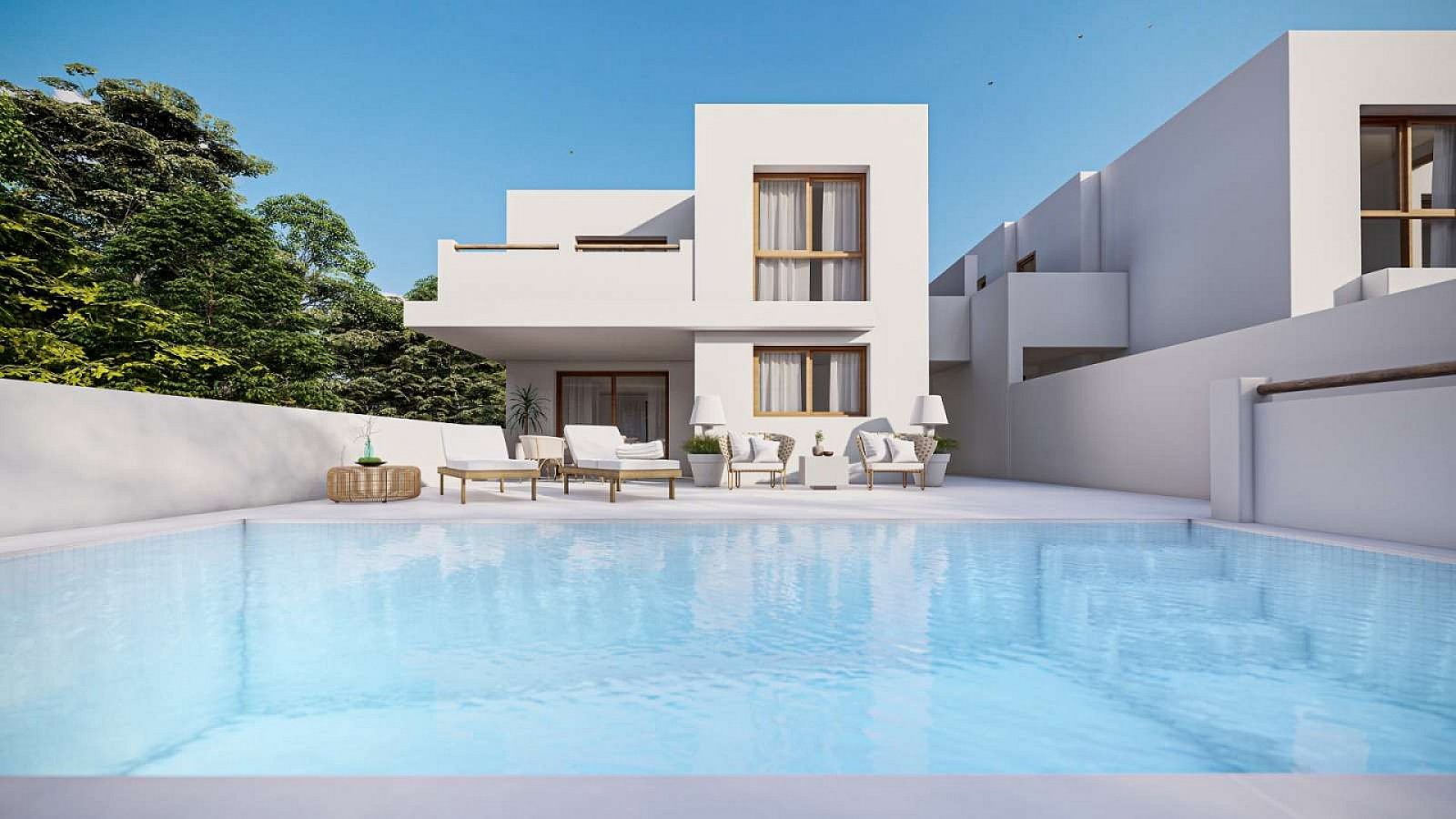 <p>Villa provided with 3 Bedrooms and 2 Bathrooms, private swimming pool and underground garage with cellar. </p><p>These homes are designed to fit...