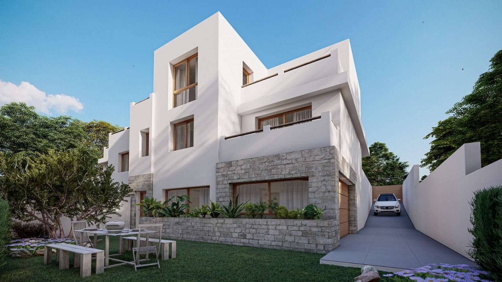 <p>Villa provided with 3 Bedrooms and 2 Bathrooms, private swimming pool and underground garage with cellar. </p><p>These homes are designed to fit...