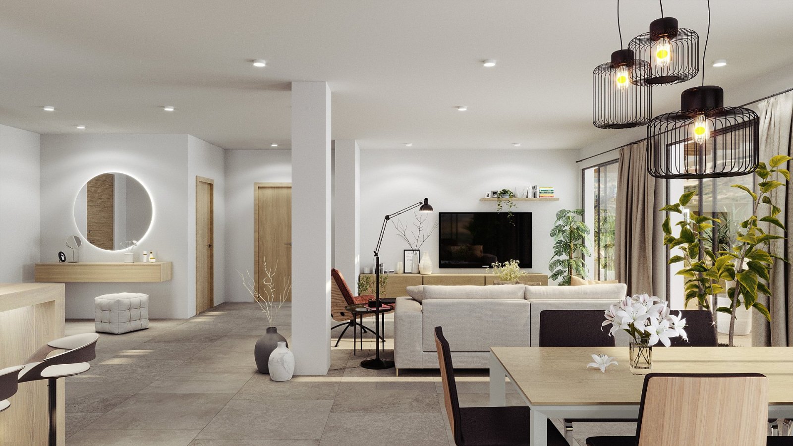 <p>Villa provided with 4 Bedrooms and 3 Bathrooms, private swimming pool and carport. </p><p>Discover these elegant new build homes located in one ...