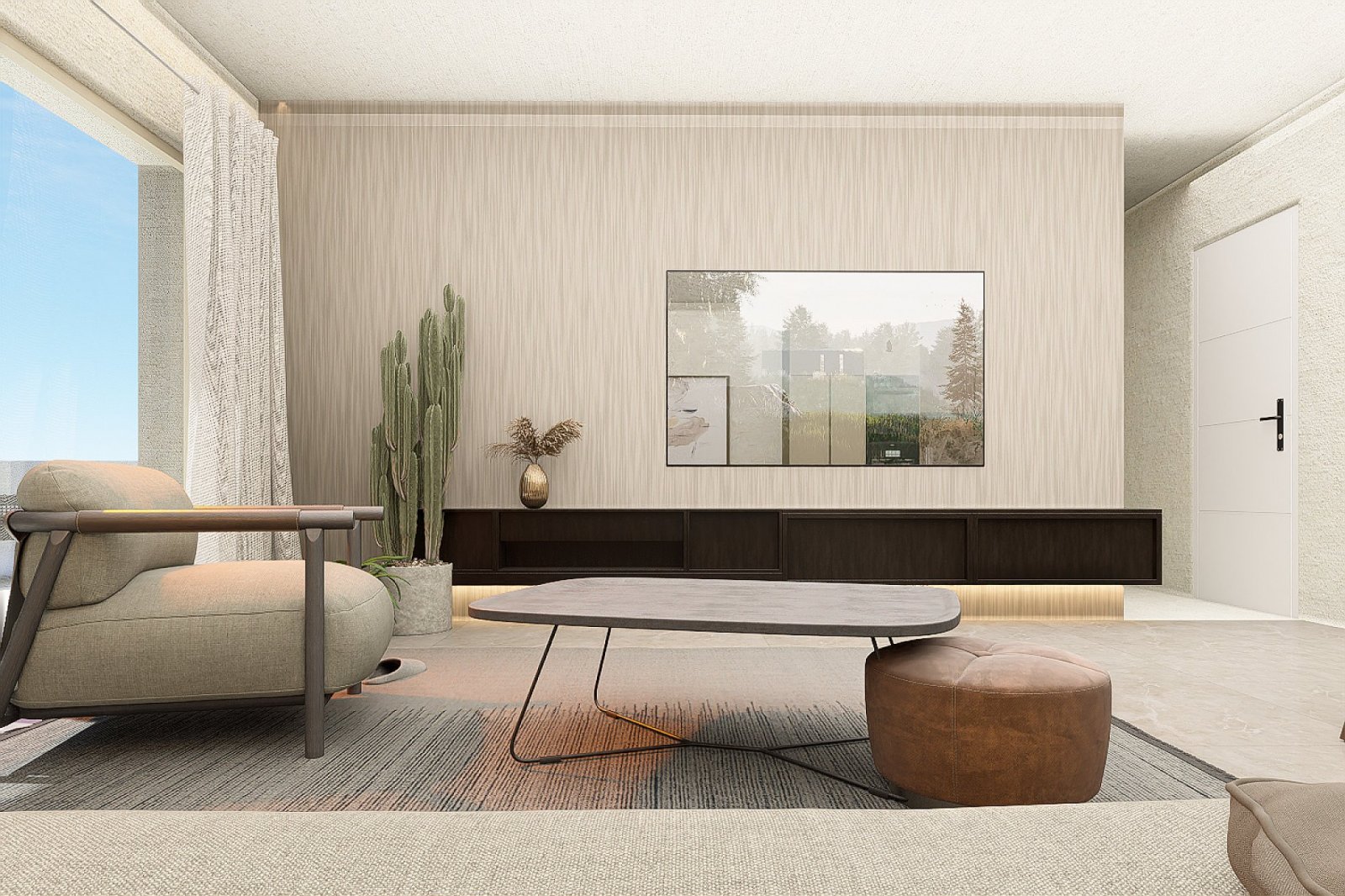 <p>Apartment with garden provided with 3 Bedrooms and 2 Bathrooms, communal swimming pool and parking spot. </p><p>This exclusive new development o...