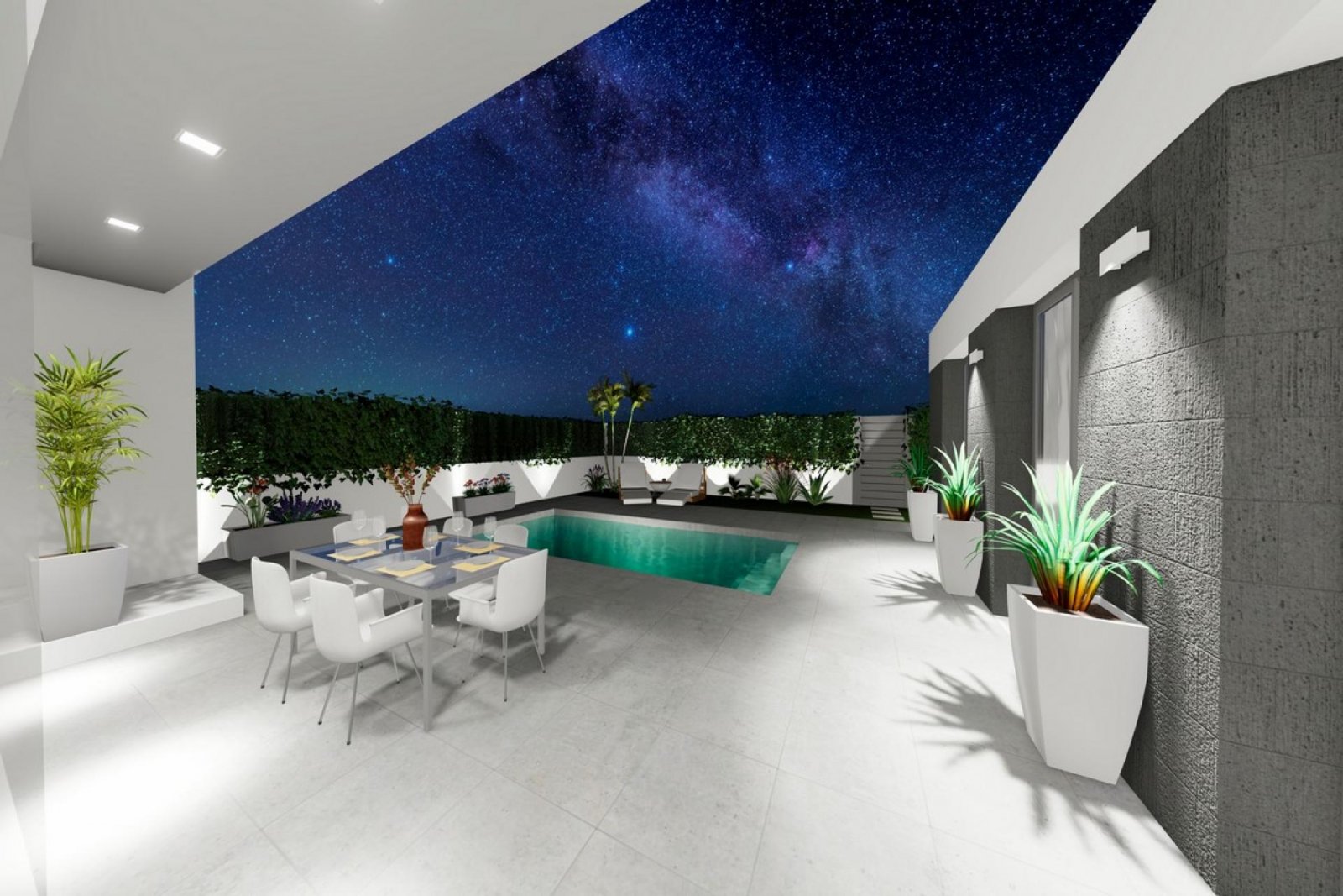 <p>Villa provided with 3 Bedrooms and 2 Bathrooms, private swimming pool and parking space on own plot. </p><p>This is a new project of 26 villas w...