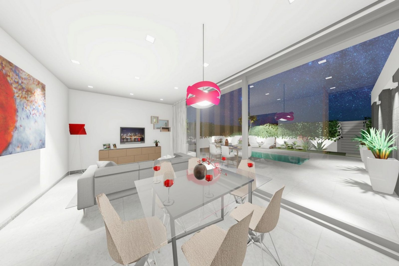<p>Villa provided with 3 Bedrooms and 2 Bathrooms, private swimming pool and parking space on own plot. </p><p>This is a new project of 26 villas w...