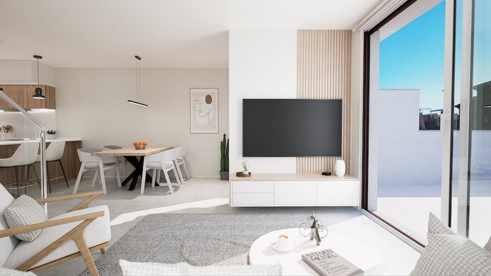 <p>Terraced villa provided with 3 Bedrooms and 2 Bathrooms, communal swimming pool and optional underground parking & storage room. </p><p>Welcome ...